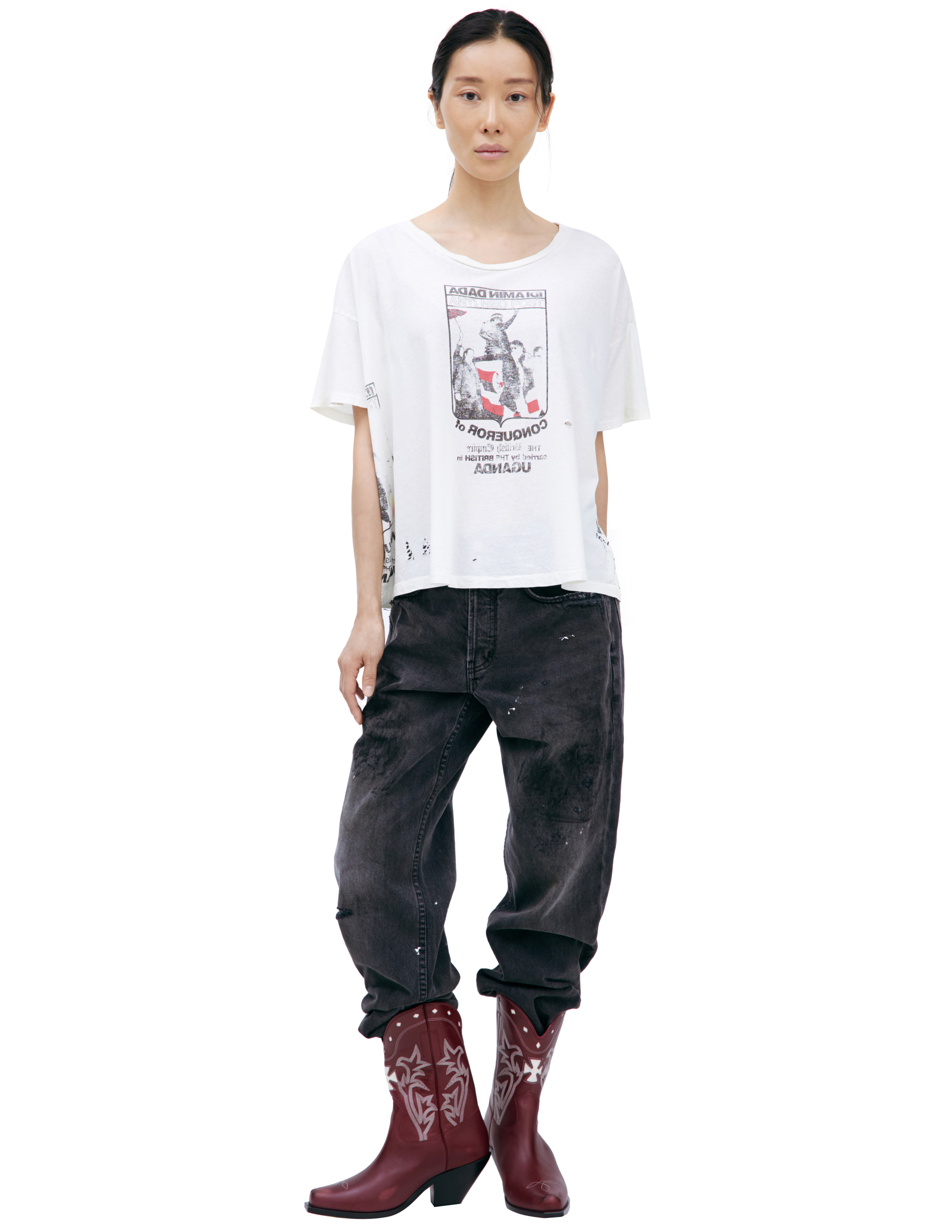 Enfants Riches Deprimes Printed T-shirts In White