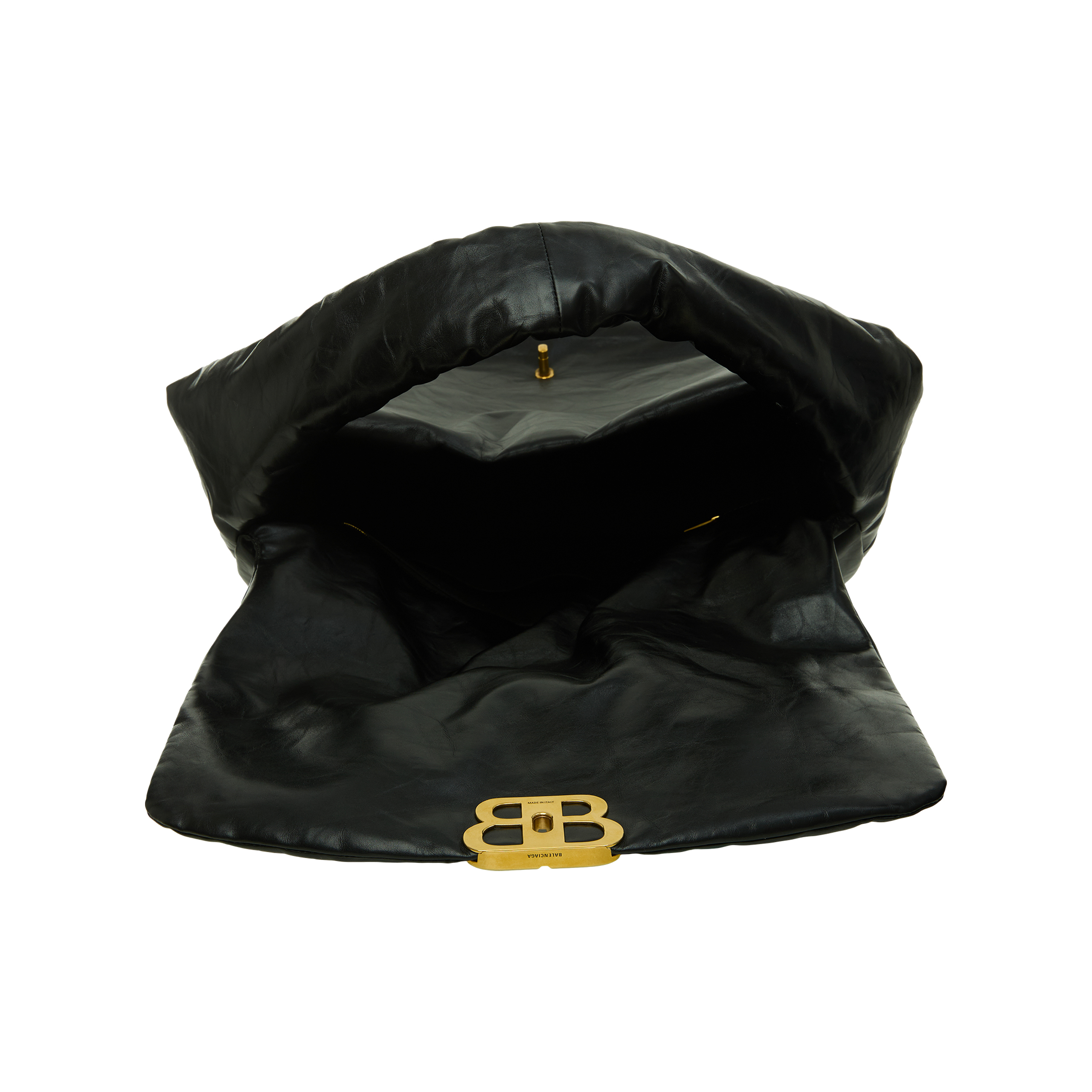 Balenciaga Leather Monaco Large Sling Bag In Black
