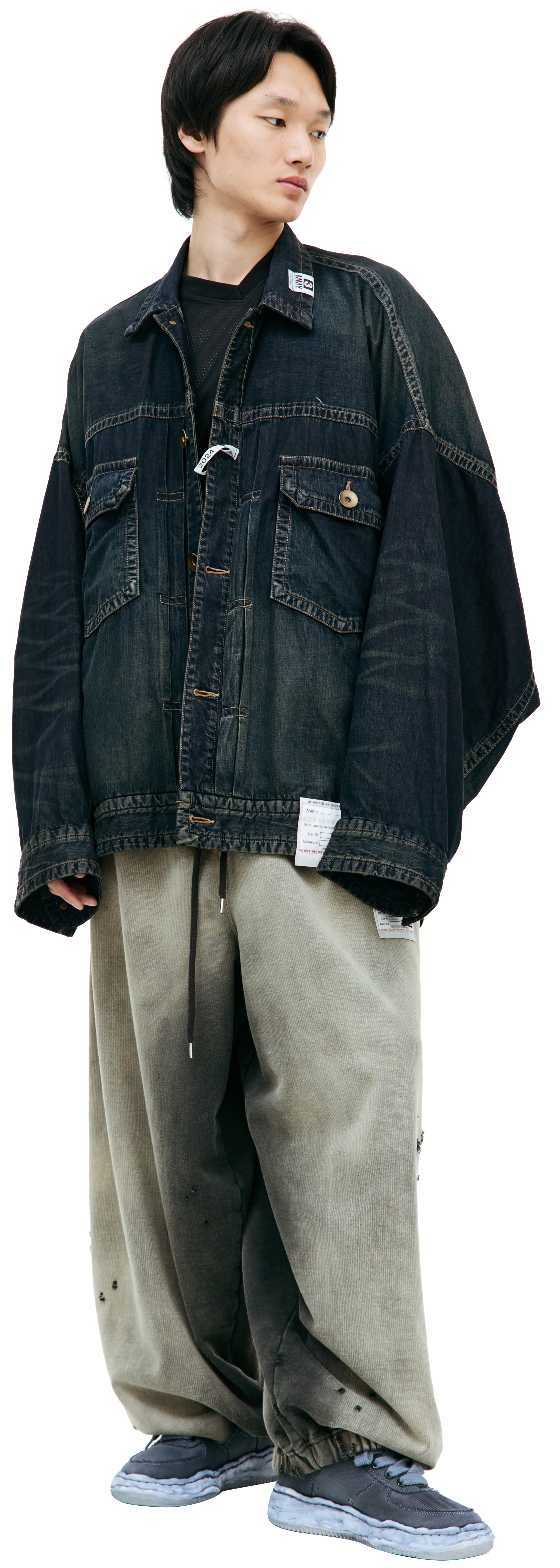 Maison MIHARA YASUHIRO Denim Jacket Relaxed Style -FASCINATE