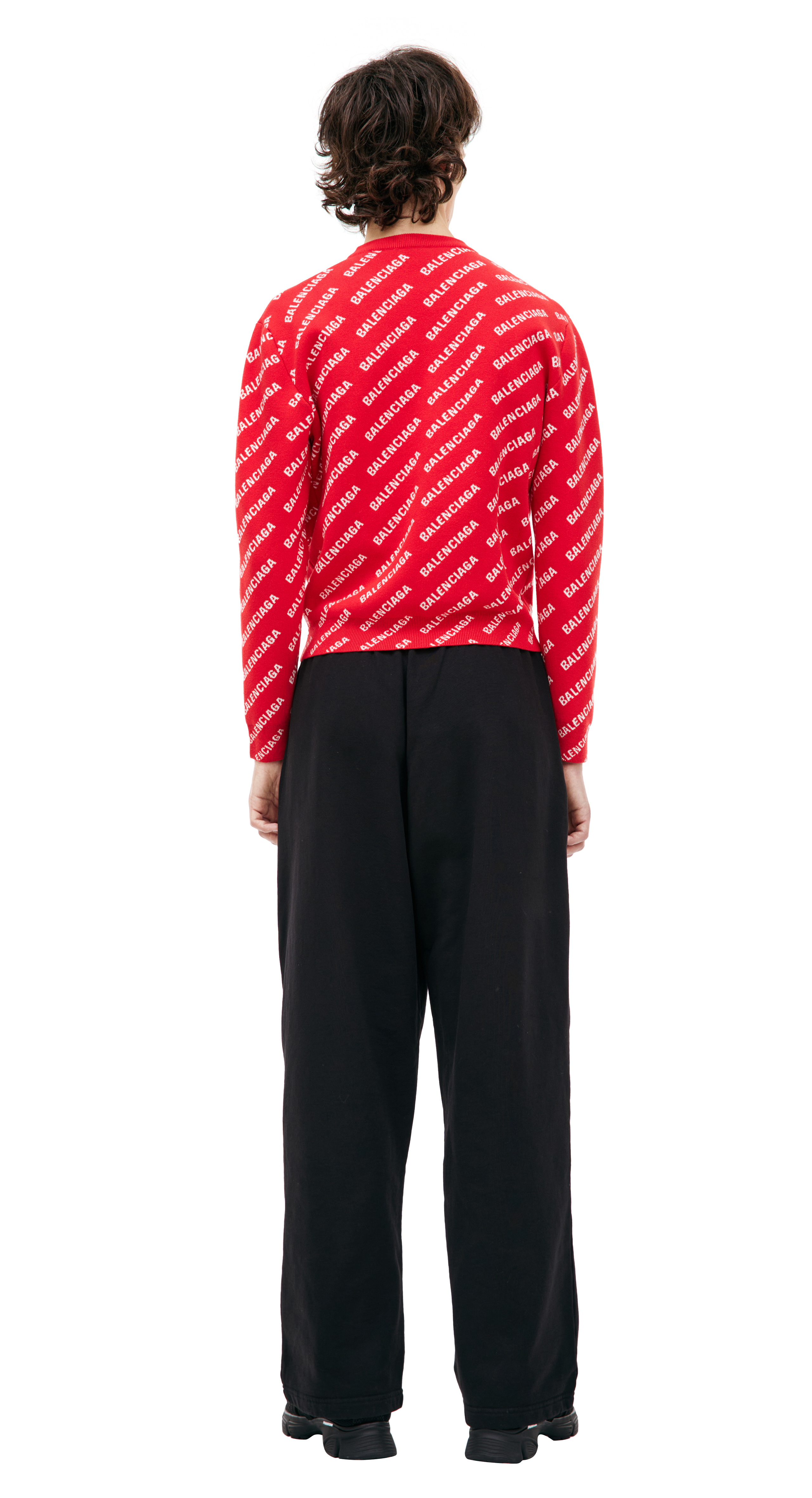 関税込【BALENCIAGA】ラージコットンシャツ Red/Black 関税込【BALENCIAGA】ラージコットンシャツ Red/Black トップス