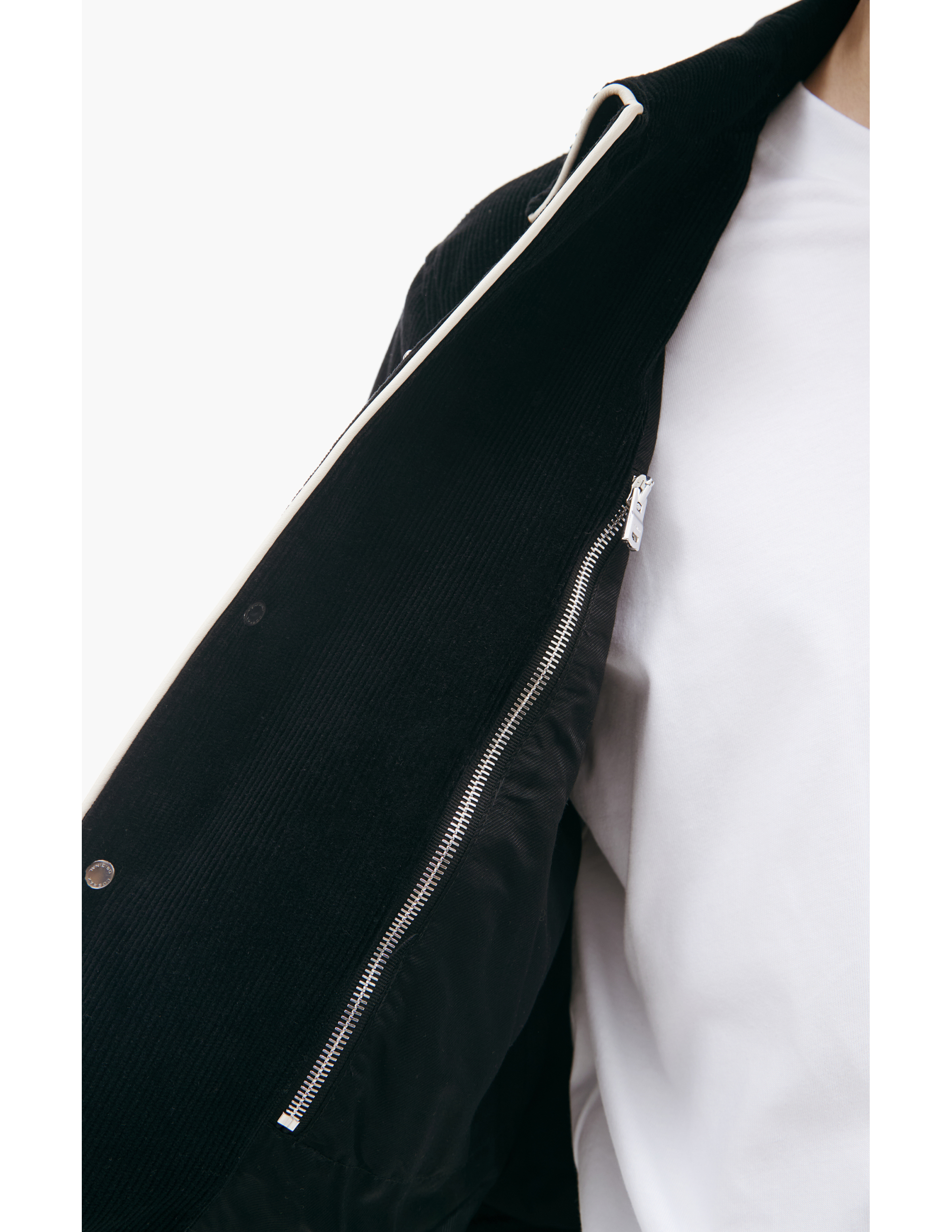Amiri Corduroy Jacket With Buttons In Black