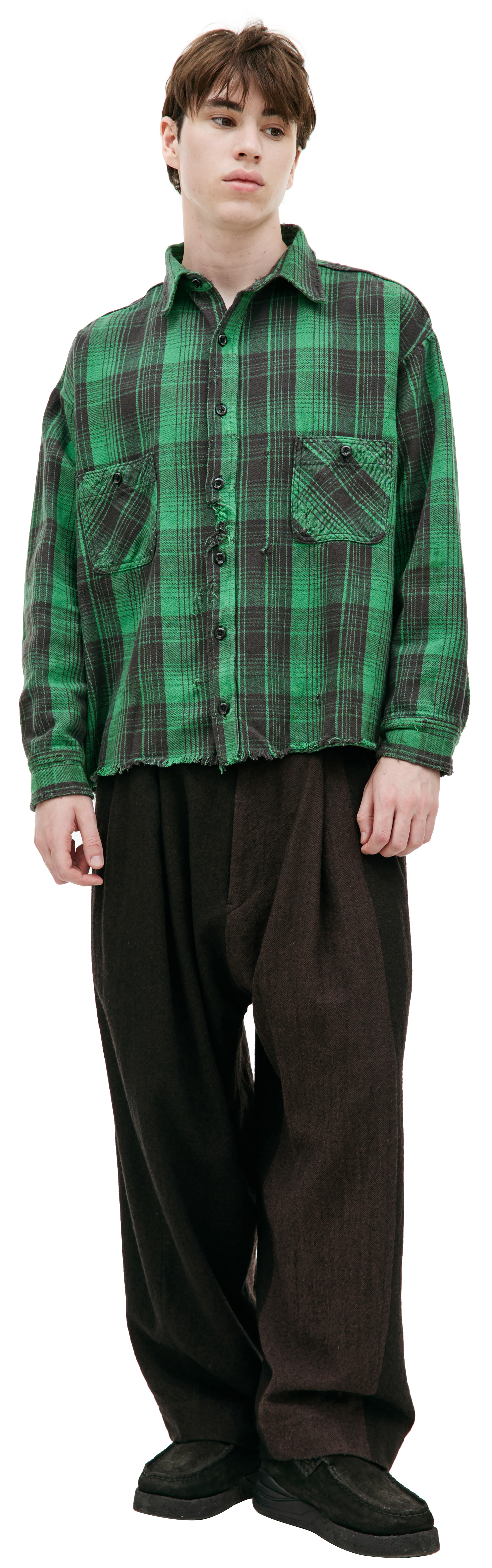 FUC PLAID SHIRT Green 【即完品】 yx958be16zbop3n9bj8rej9isl8p0t