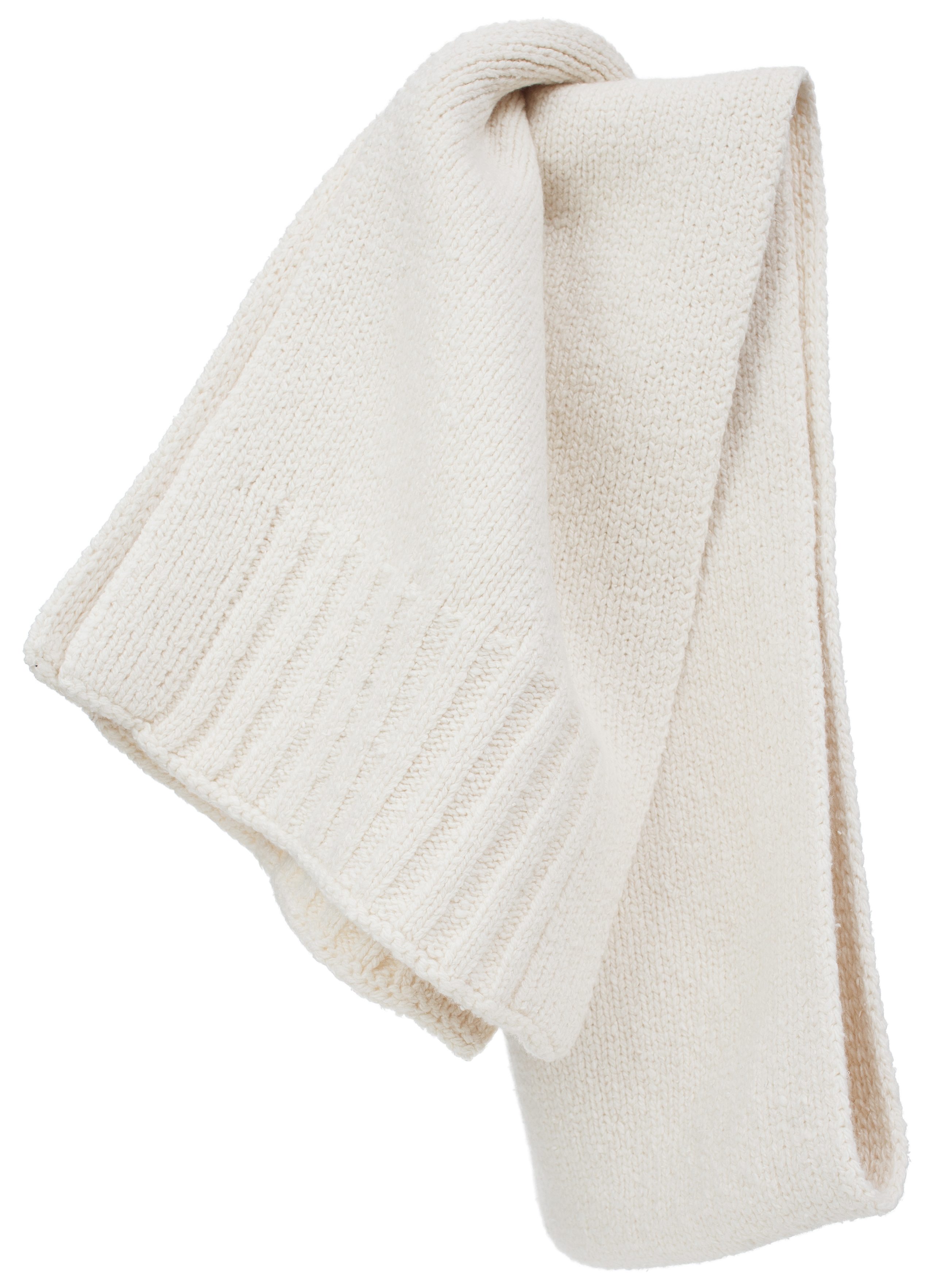 Buy Jil Sander men beige wool and silk scarf for $665 online