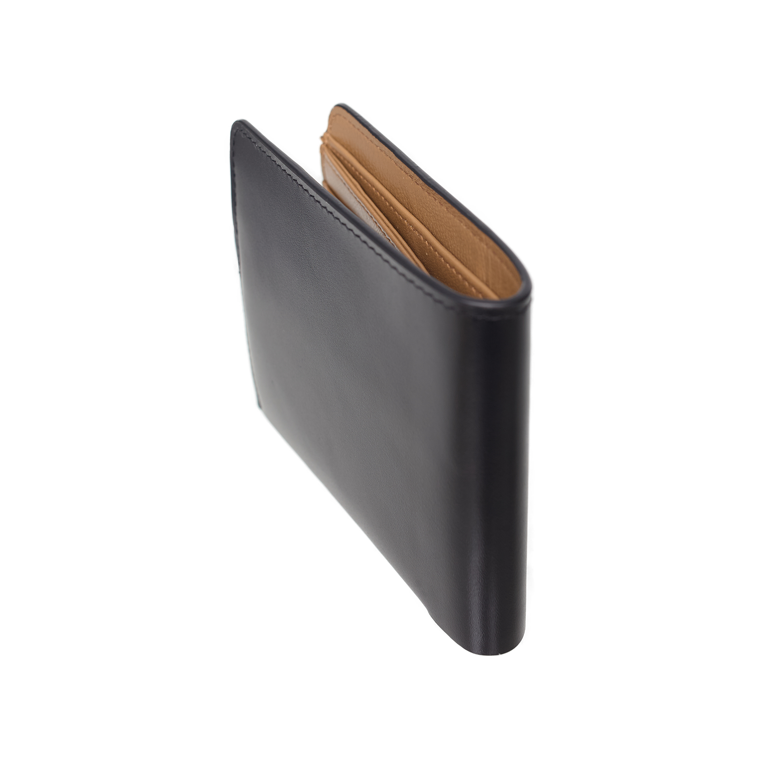 Buy Dries Van Noten men black leather wallet for $340 online