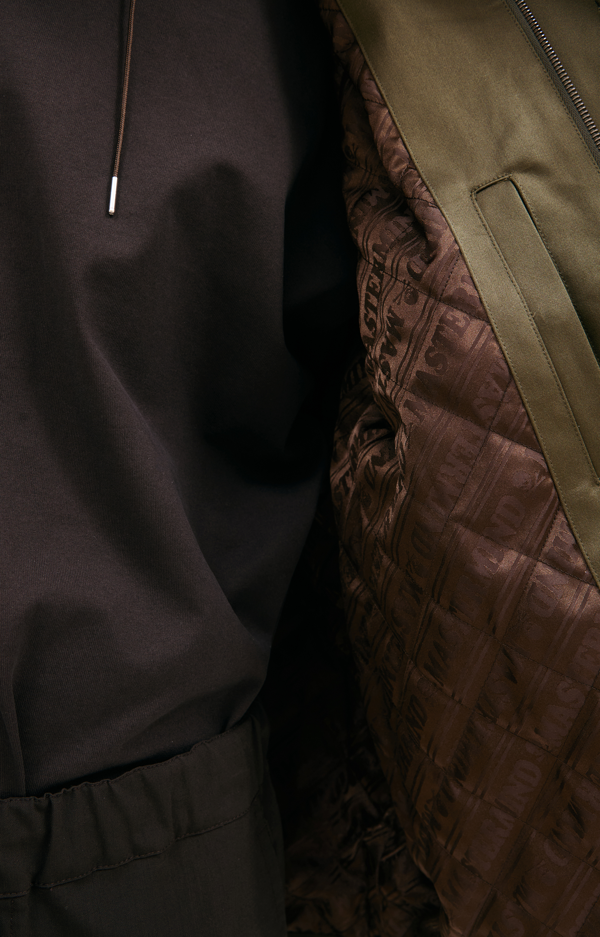 Buy Mastermind WORLD men khaki button-up jacket for $3,665