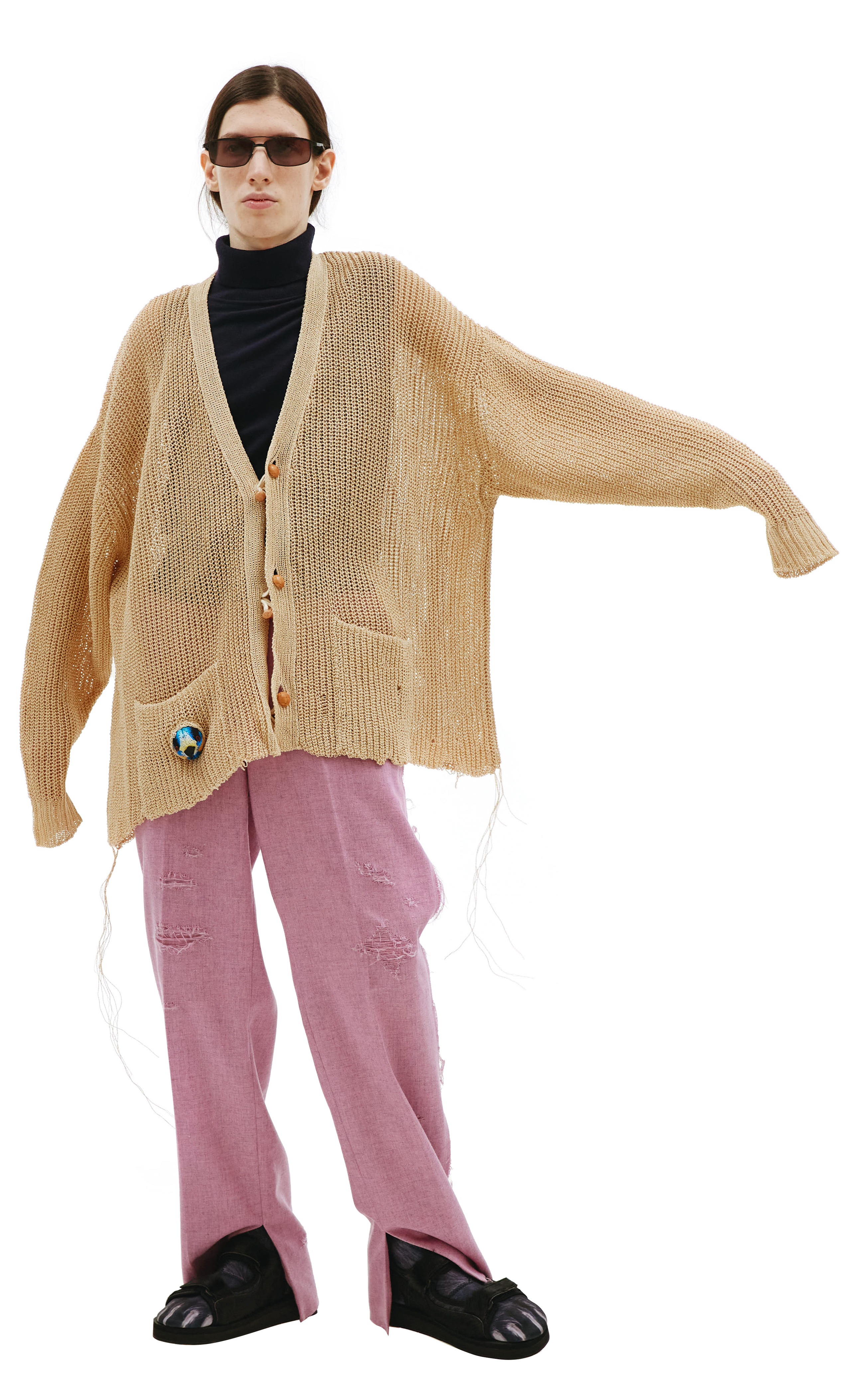 doublet 22SS WOOD YARN CARDIGAN カーディガン neuroid.uprrp.edu