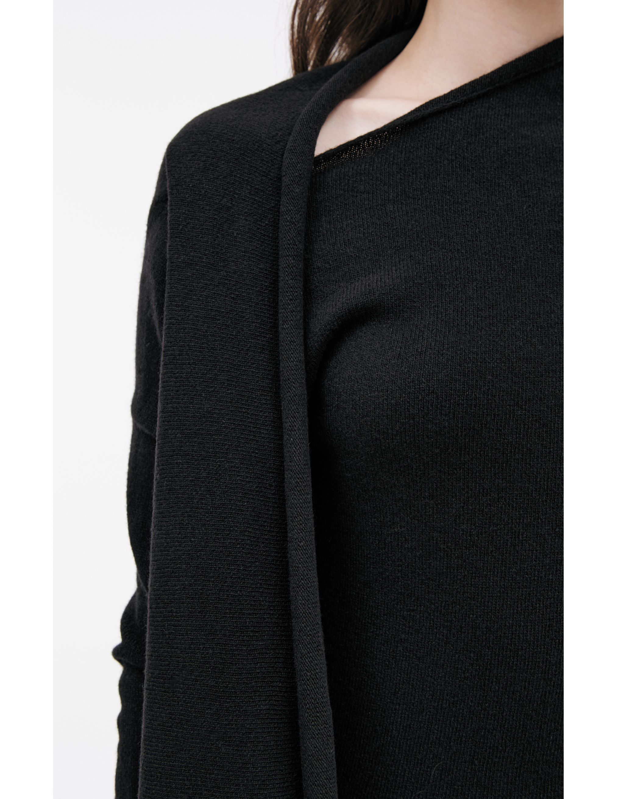 Ann Demeulemeester Wool Maxi Dress In Blue