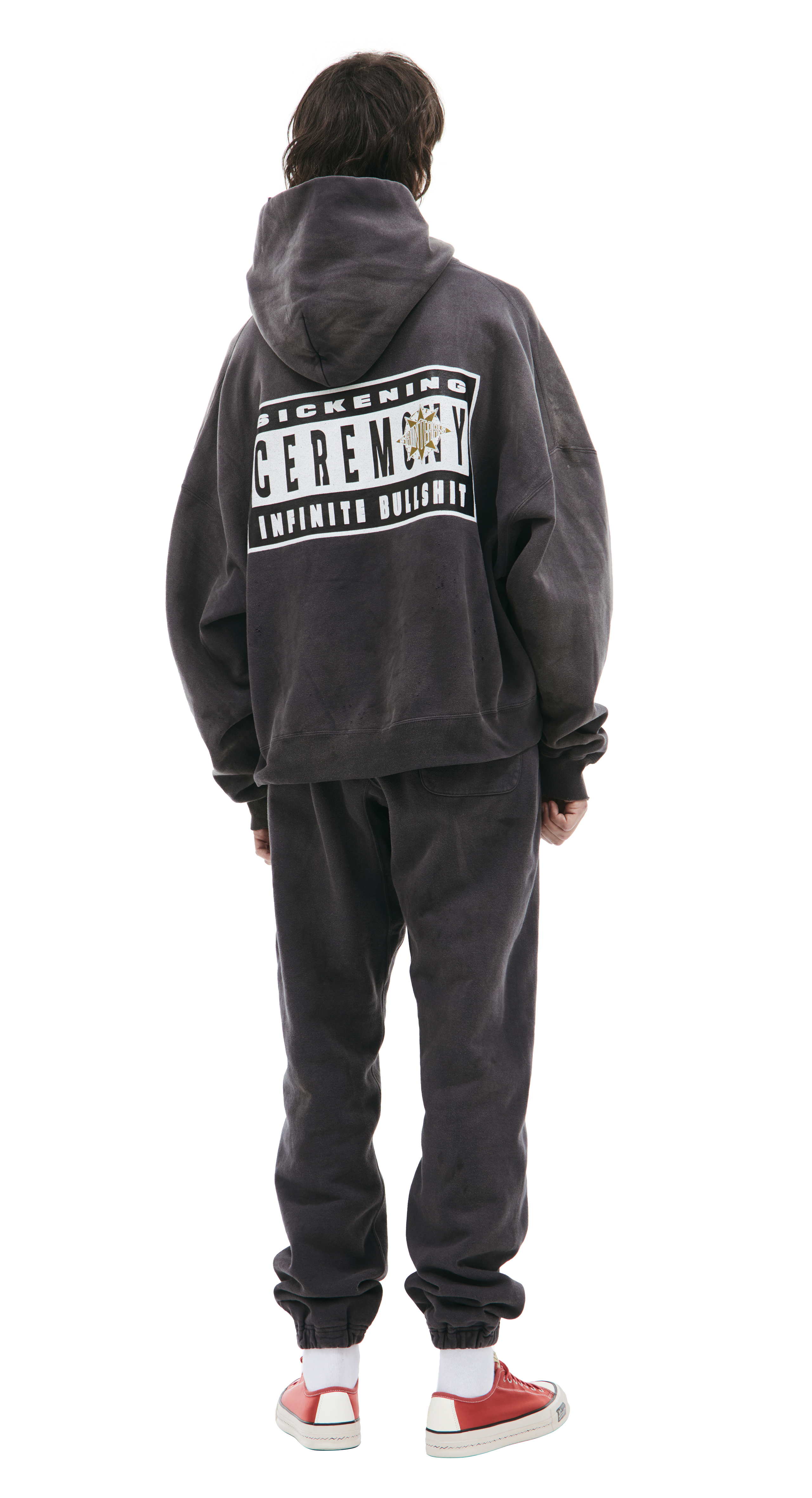 送料込◆コラボ品【Denim Tears x Saint Mxxxxxx】hoodie black Saint Michael x Denim Tears Saint Tears Hoodie - Black – Feature