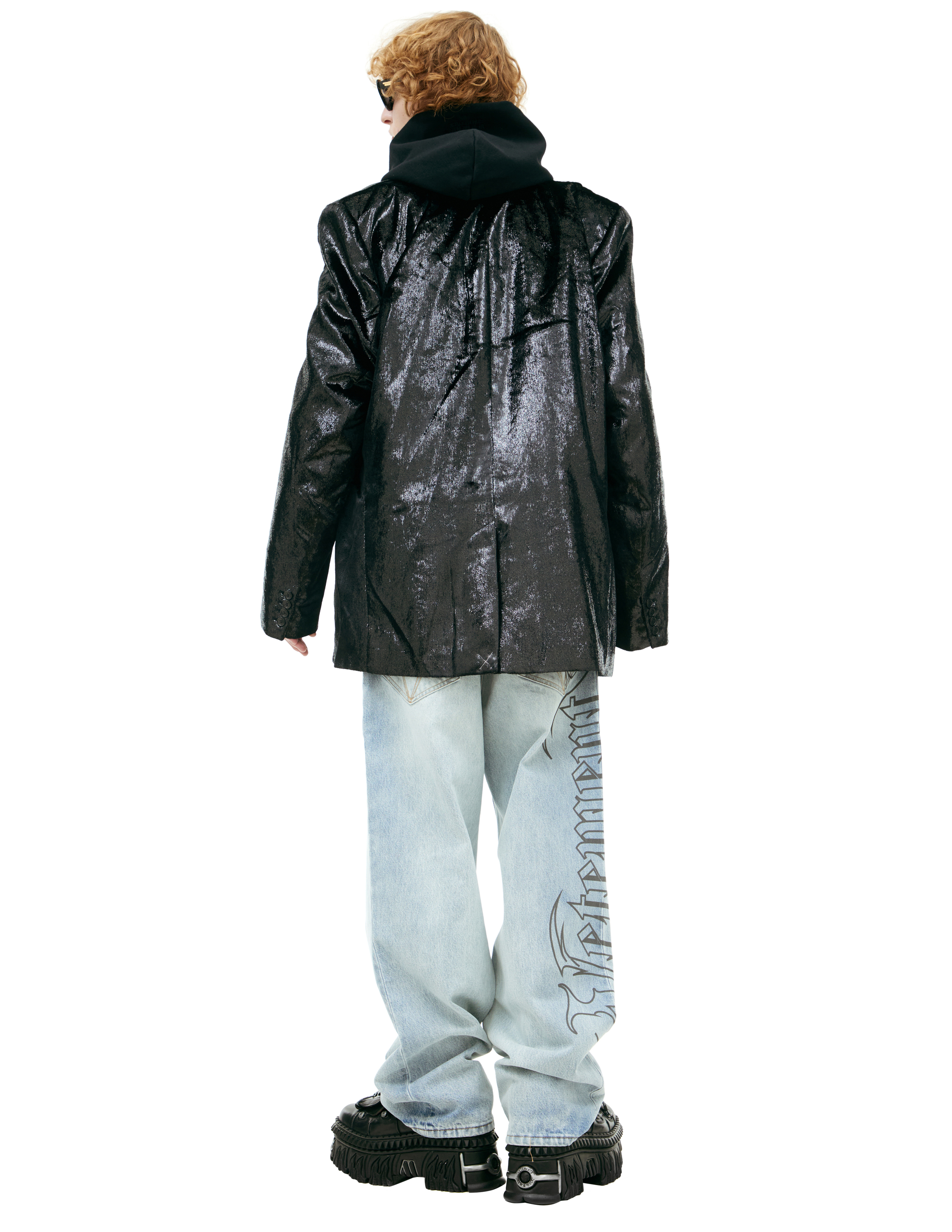 Vetements Shiny Single-breasted Jacket