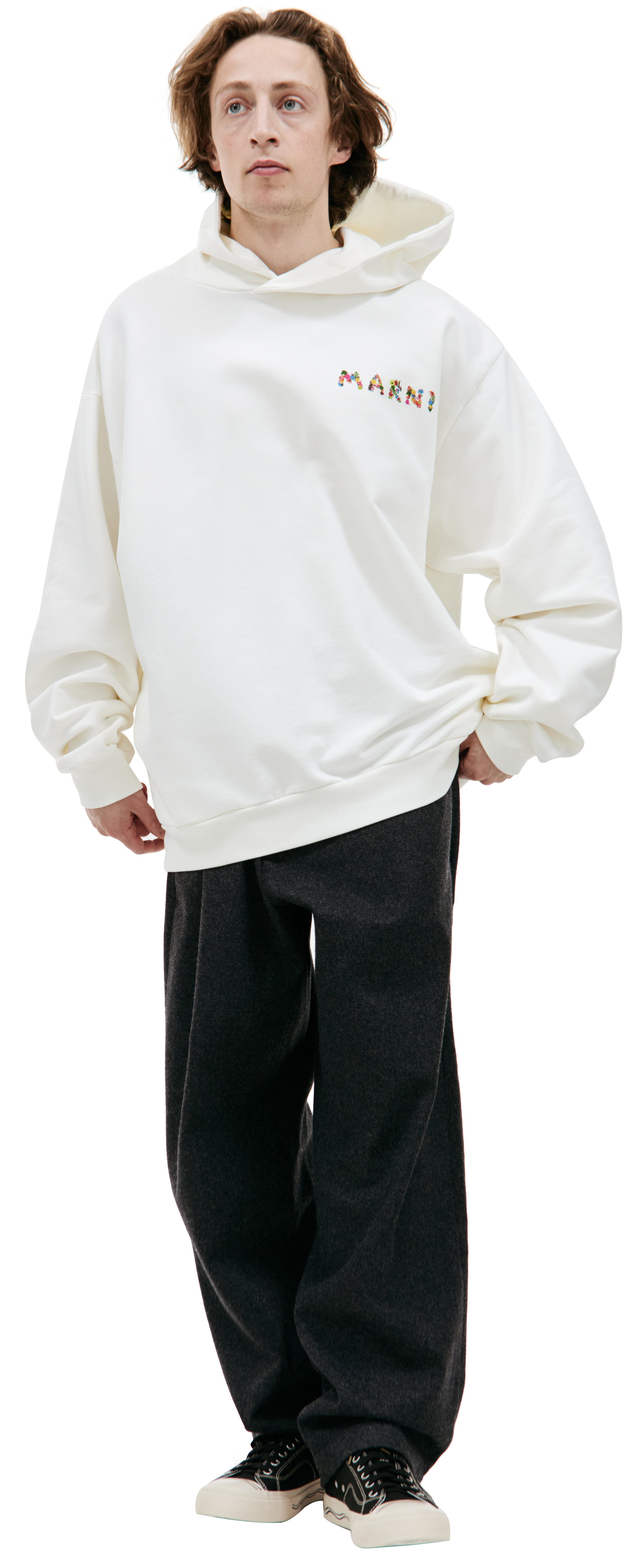 国内発送/送料関税込【MARNI】Hoodie with Logo 23079629_53315705_1000.jpg