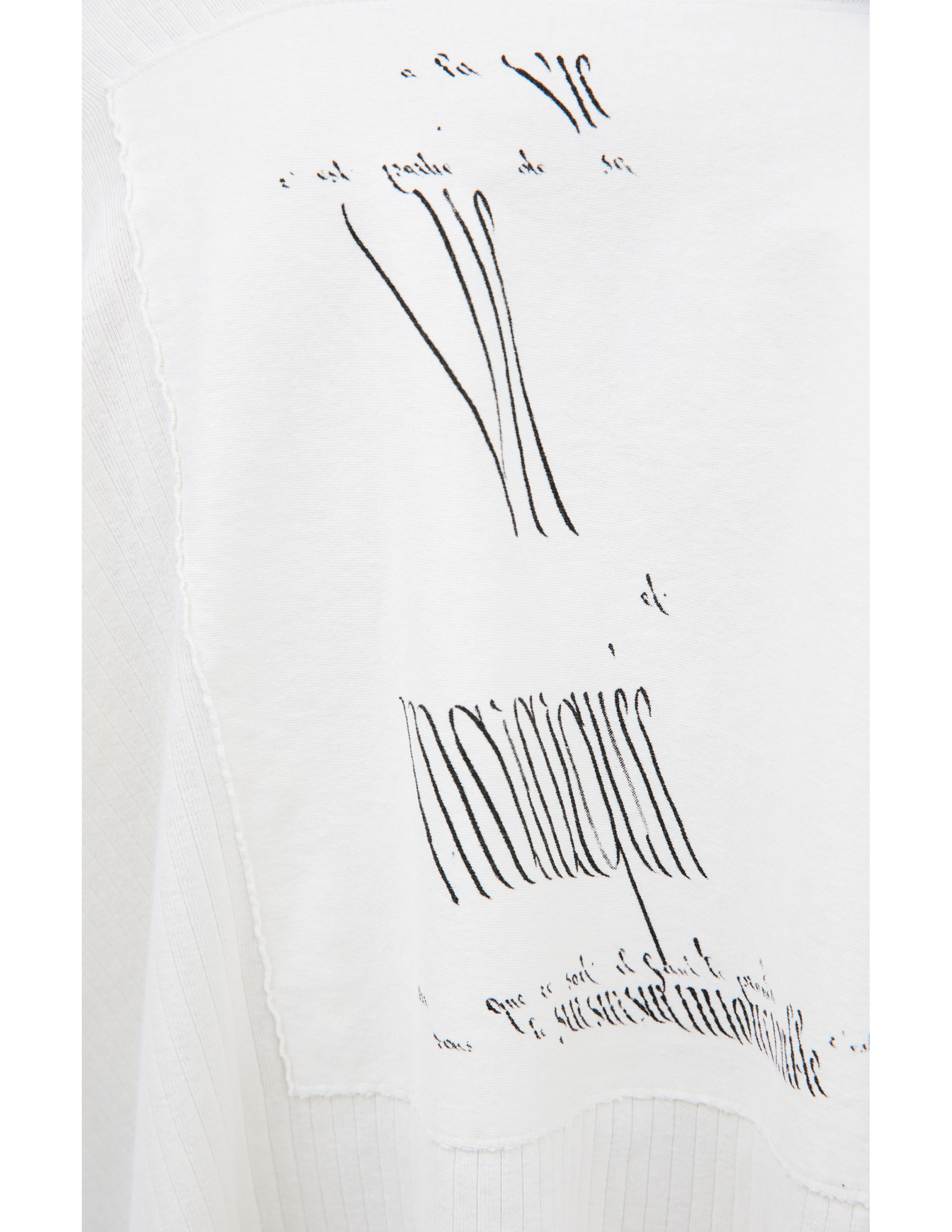 Enfants Riches Deprimes White Patch Longsleeve In White