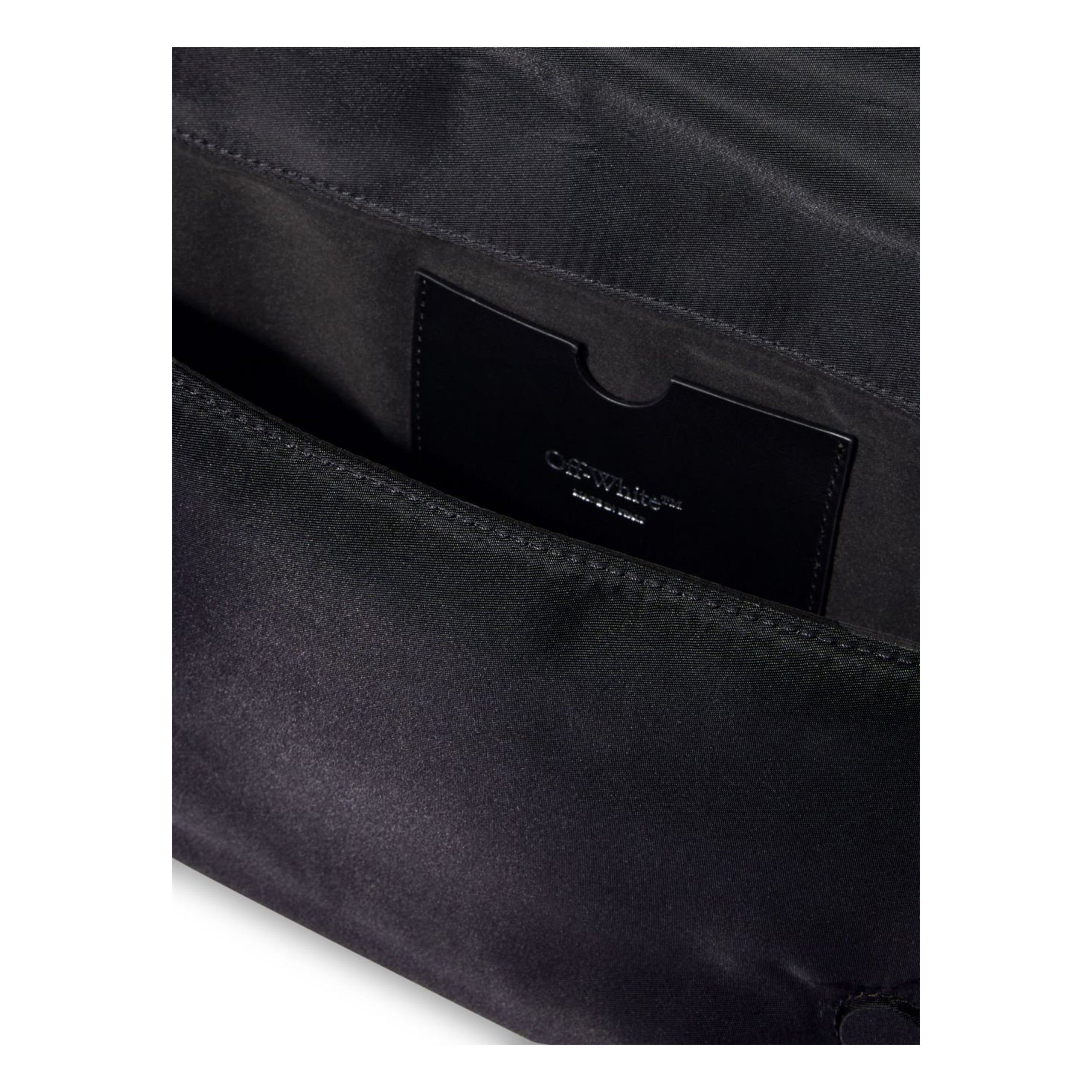 Off-white Soft Nylon Binder Bag