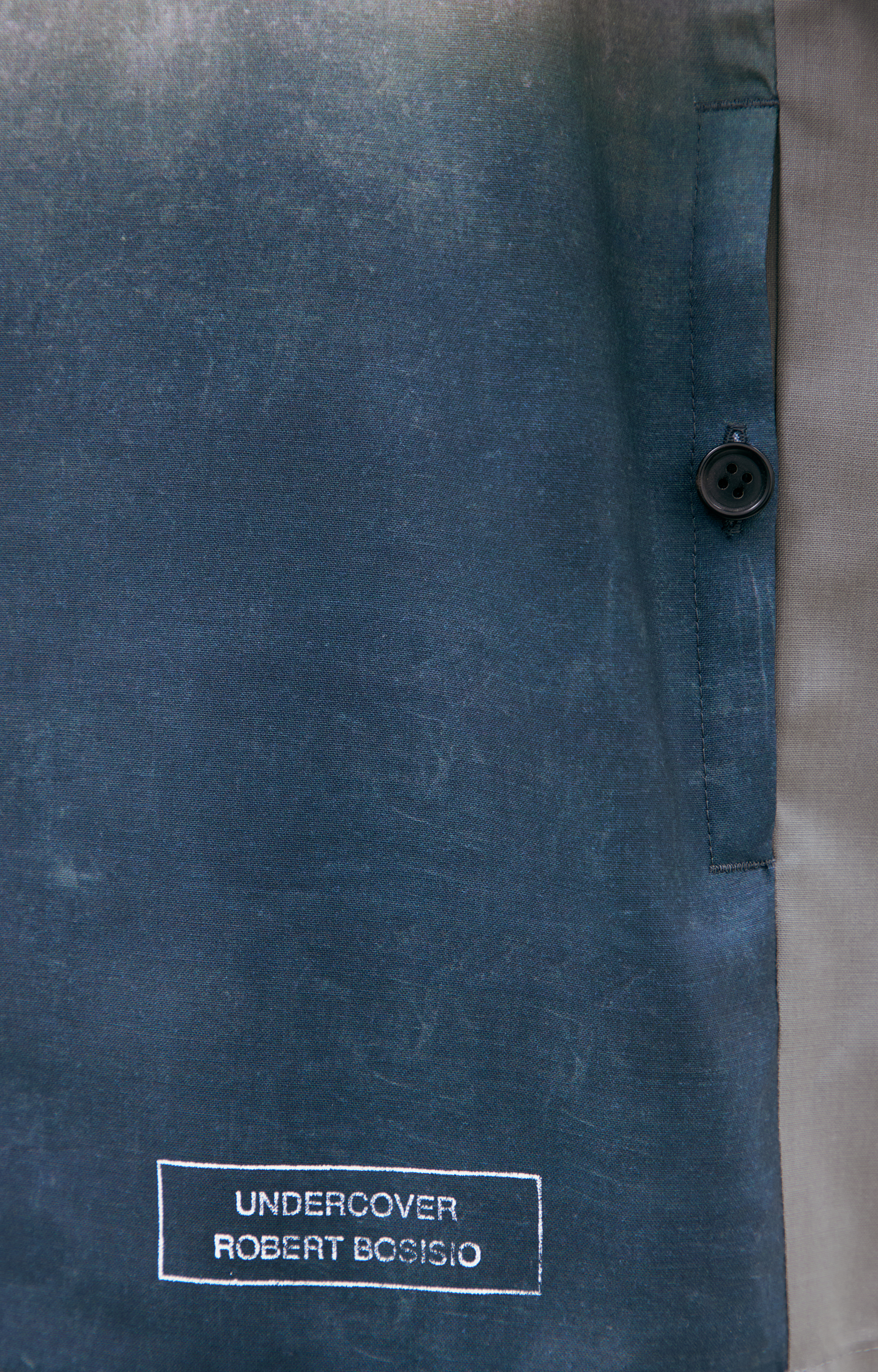 Buy Undercover men grey short sleeve shirt for $905 online on SV77