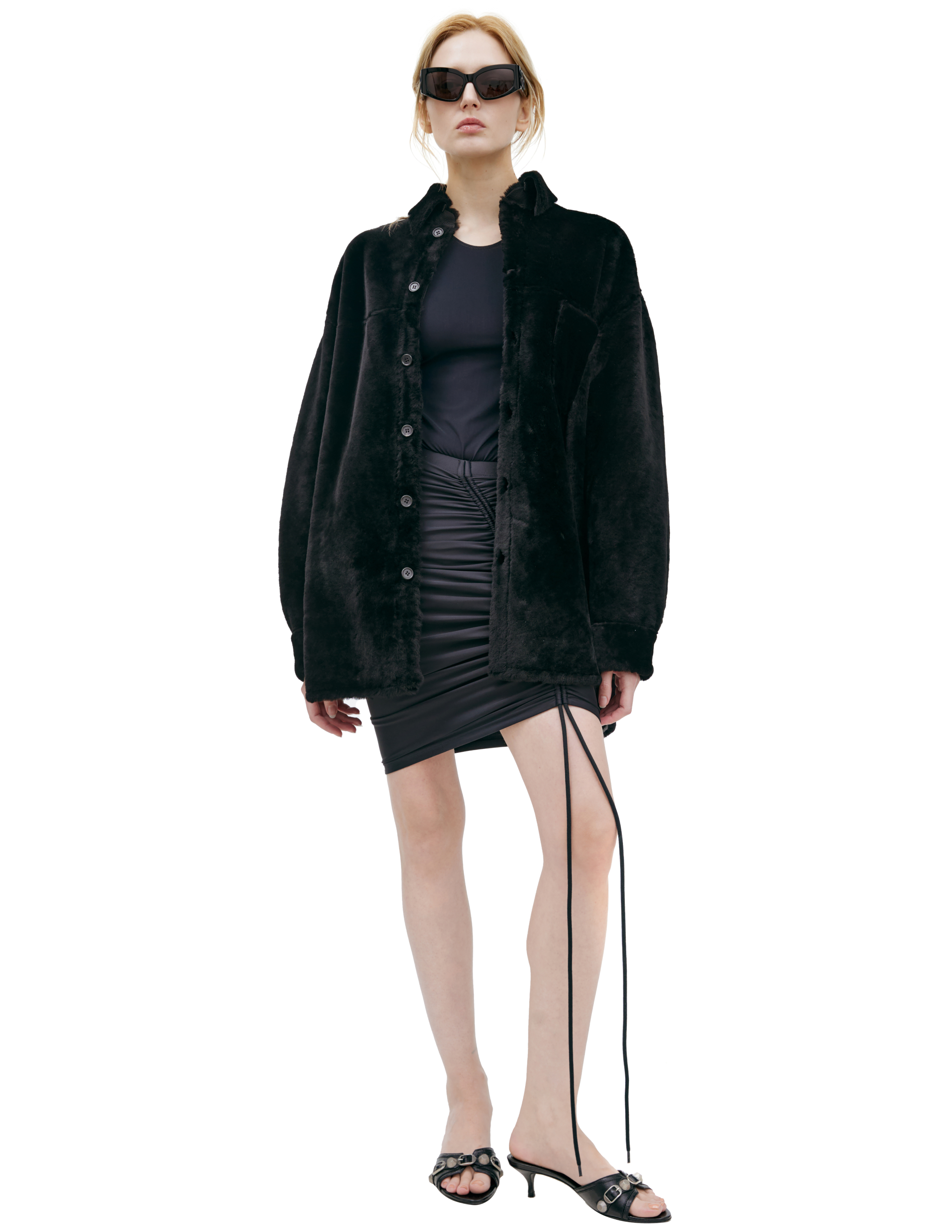 Marni Double-sided Leather Jacket In Black
