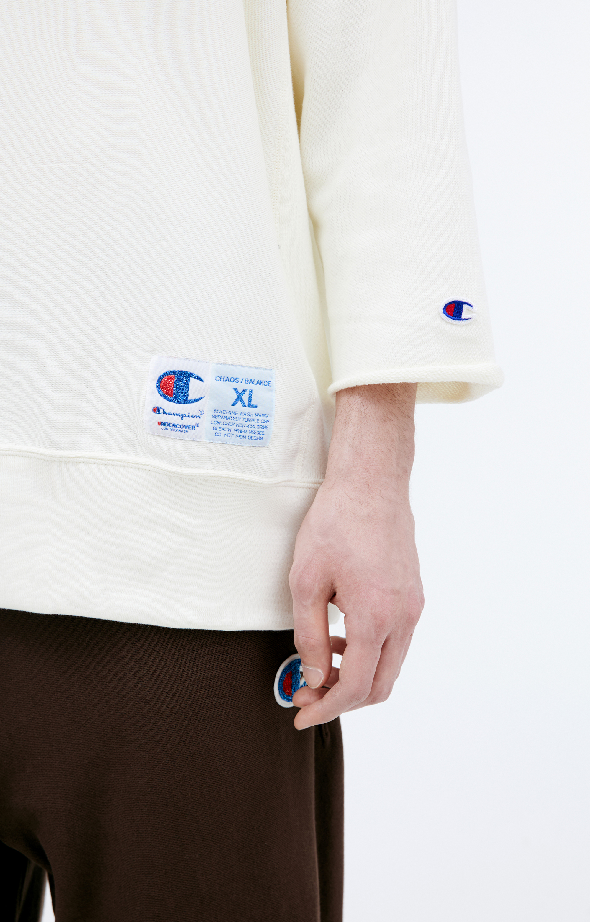 Champion UNDERCOVER CHAOS スウェット Gray Champion Edition Chaos Sweatshirt by UNDERCOVER on Sale