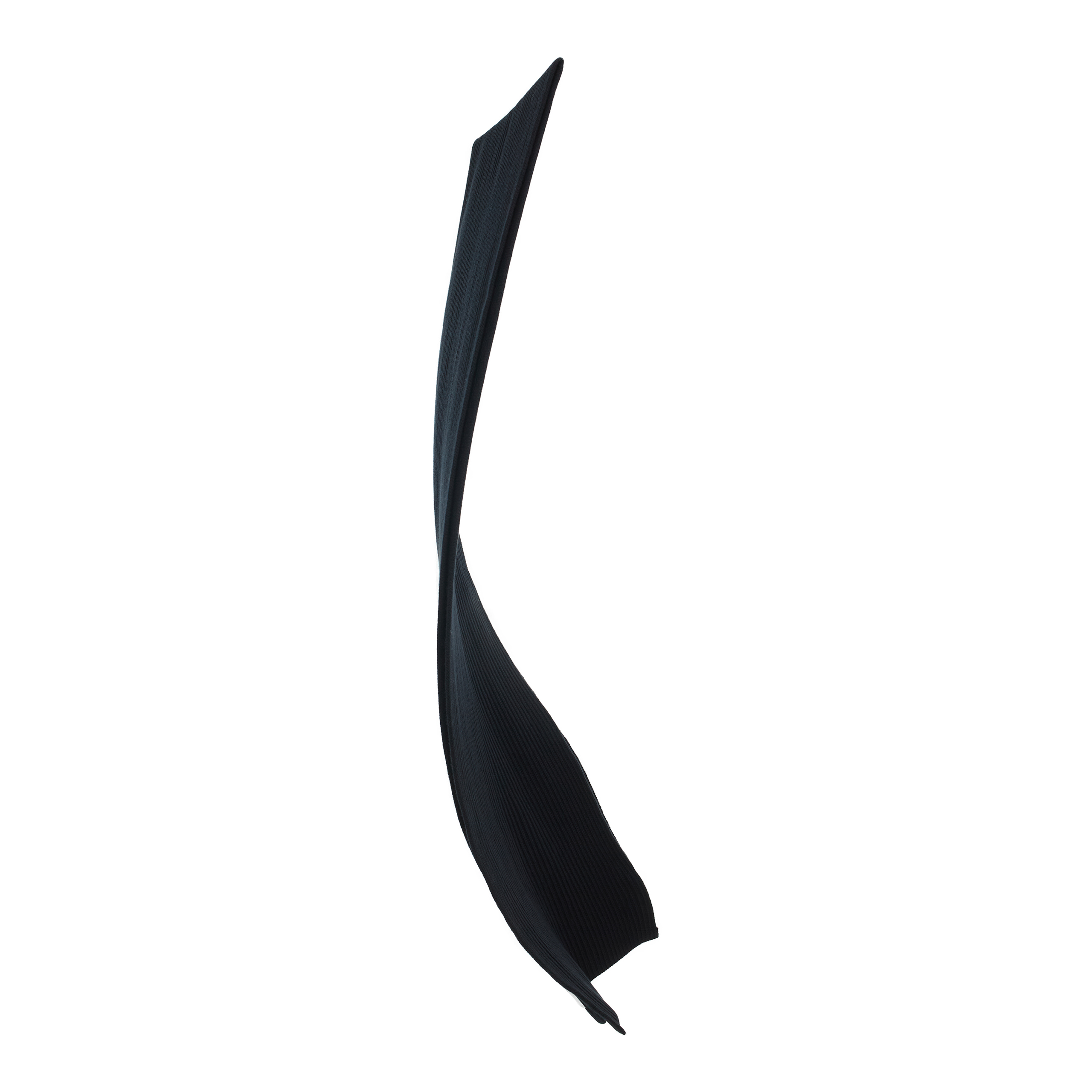 Jil Sander Wool Scarf With Patch In Black