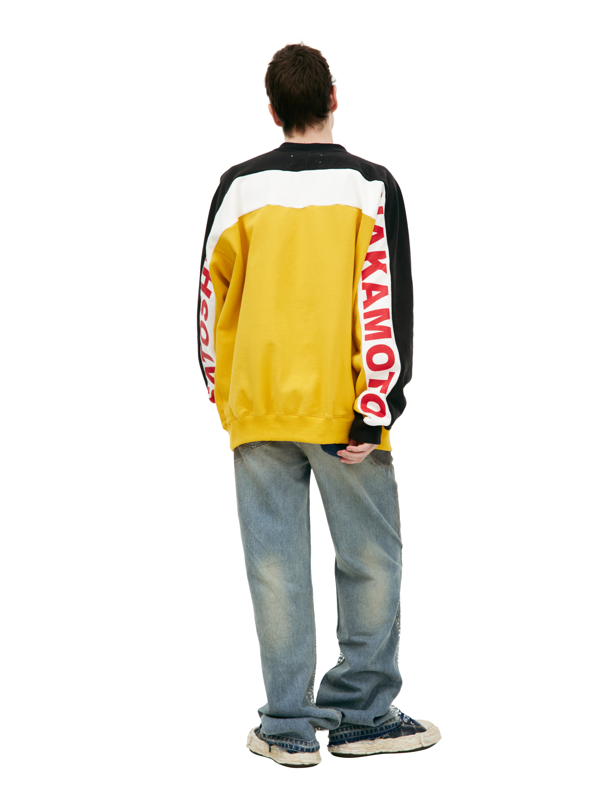 SATOSHI NAKAMOTO YELLOW LOGO SWEATSHIRT