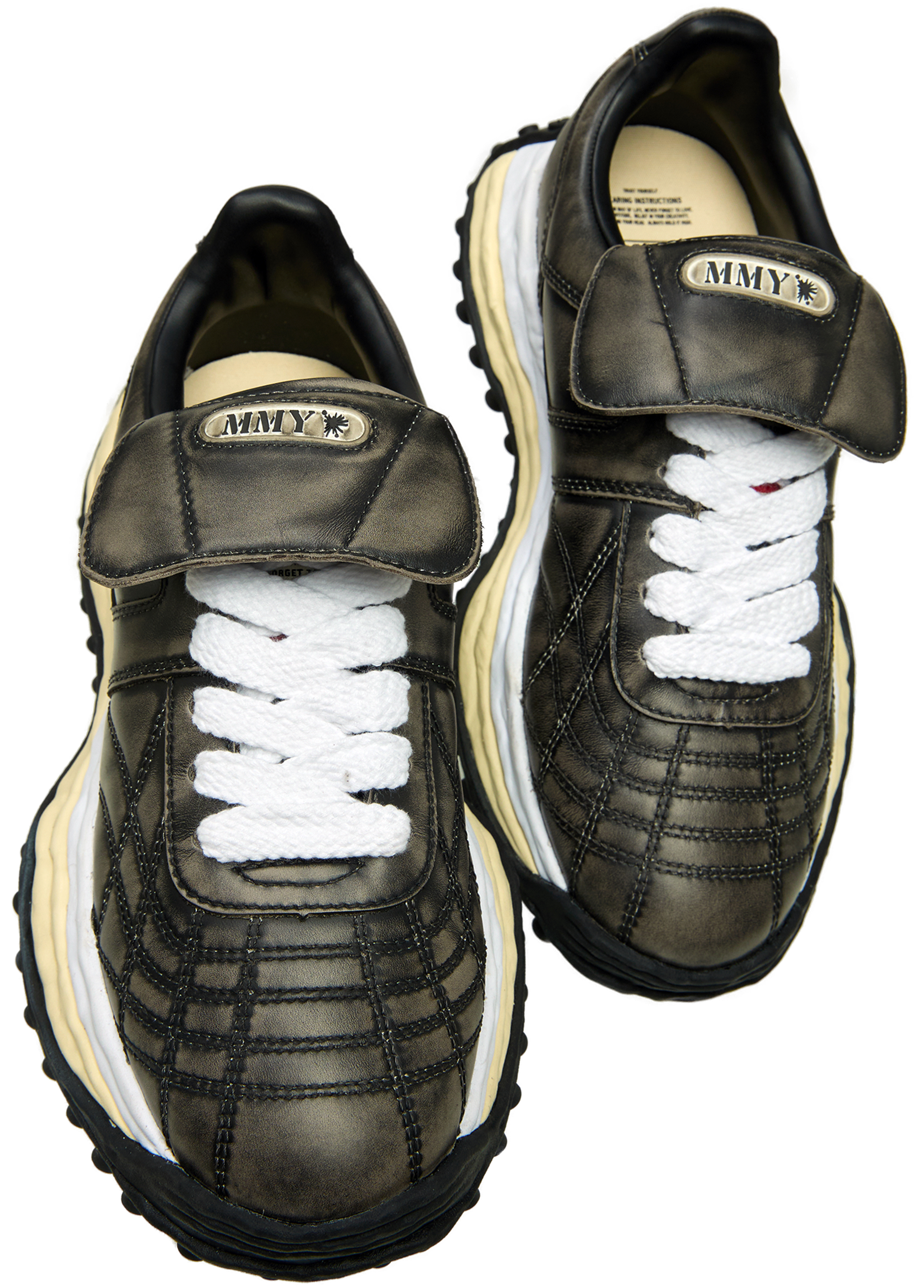 Buy Maison Mihara Yasuhiro men grey scott og sneakers for $695