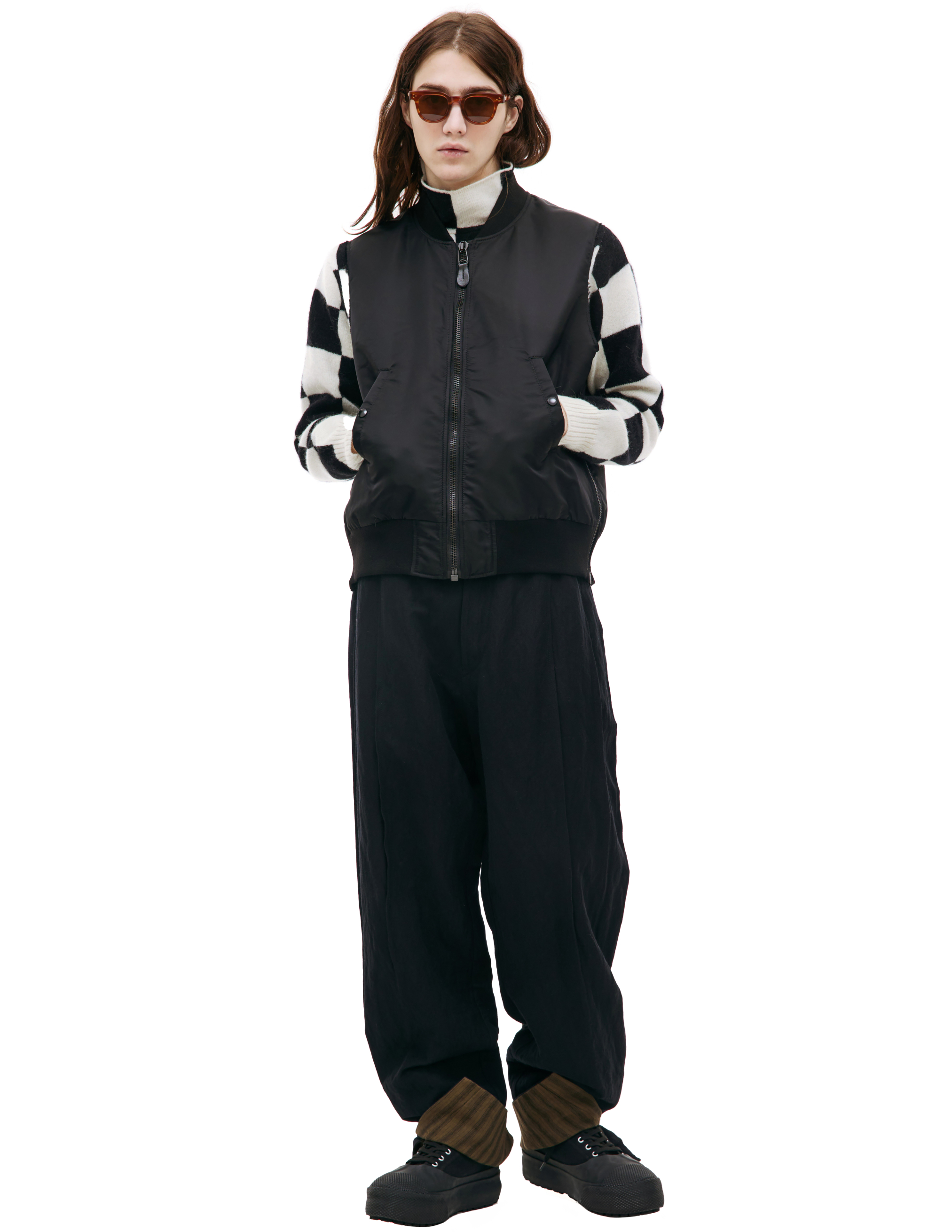 Undercover Black zip vest