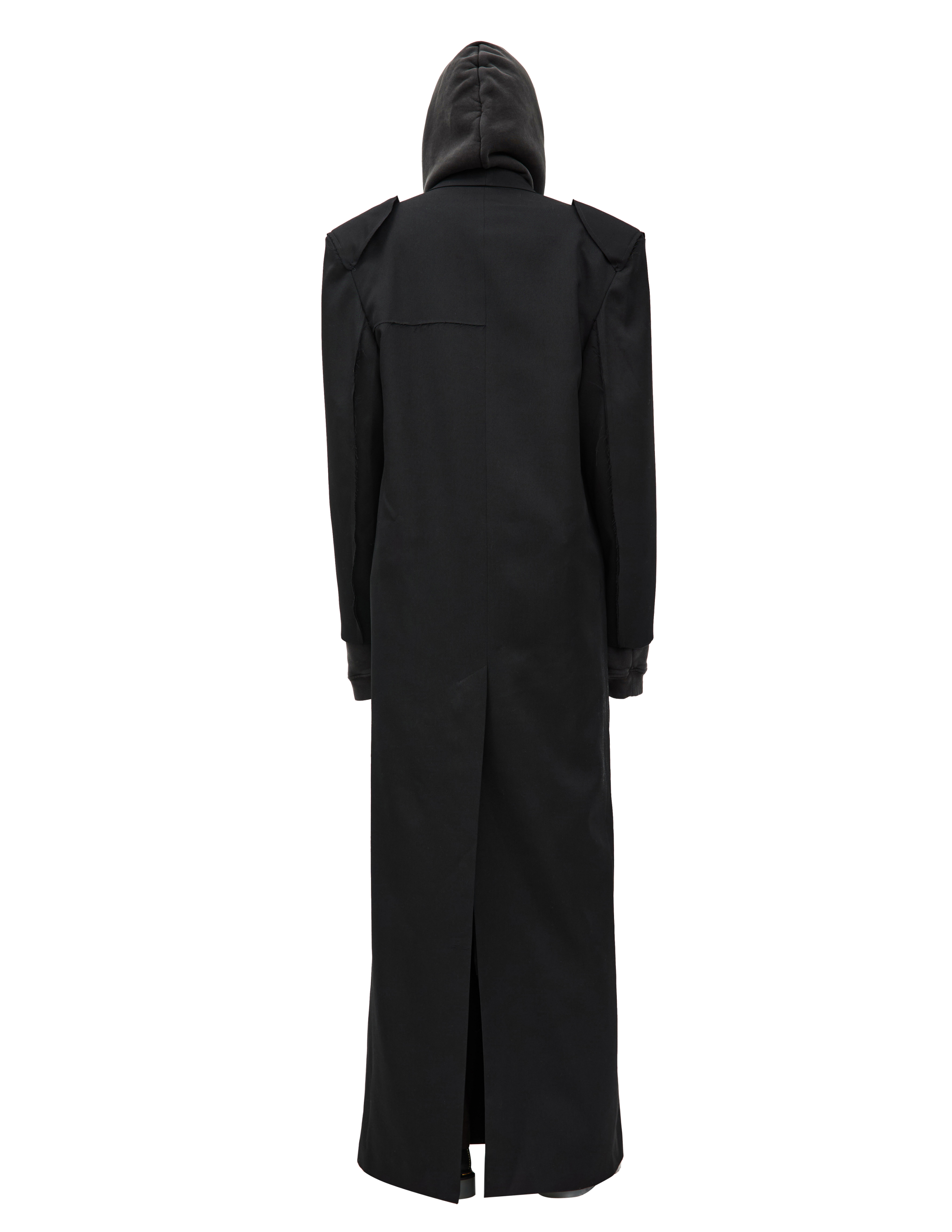 Enfants Riches Deprimes Coat With Shoulder Straps In Black