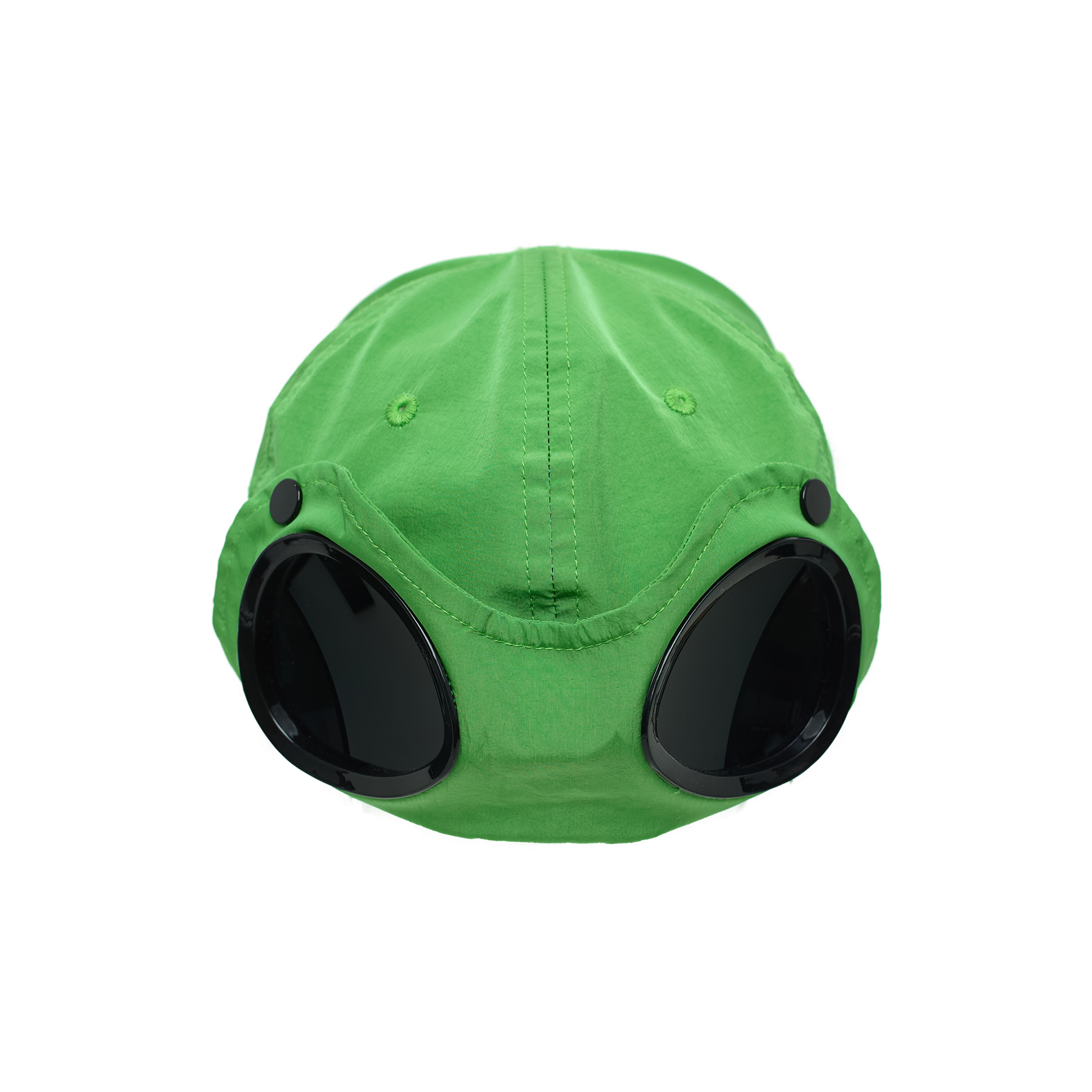 C.p. Company Cap With Glasses In Green