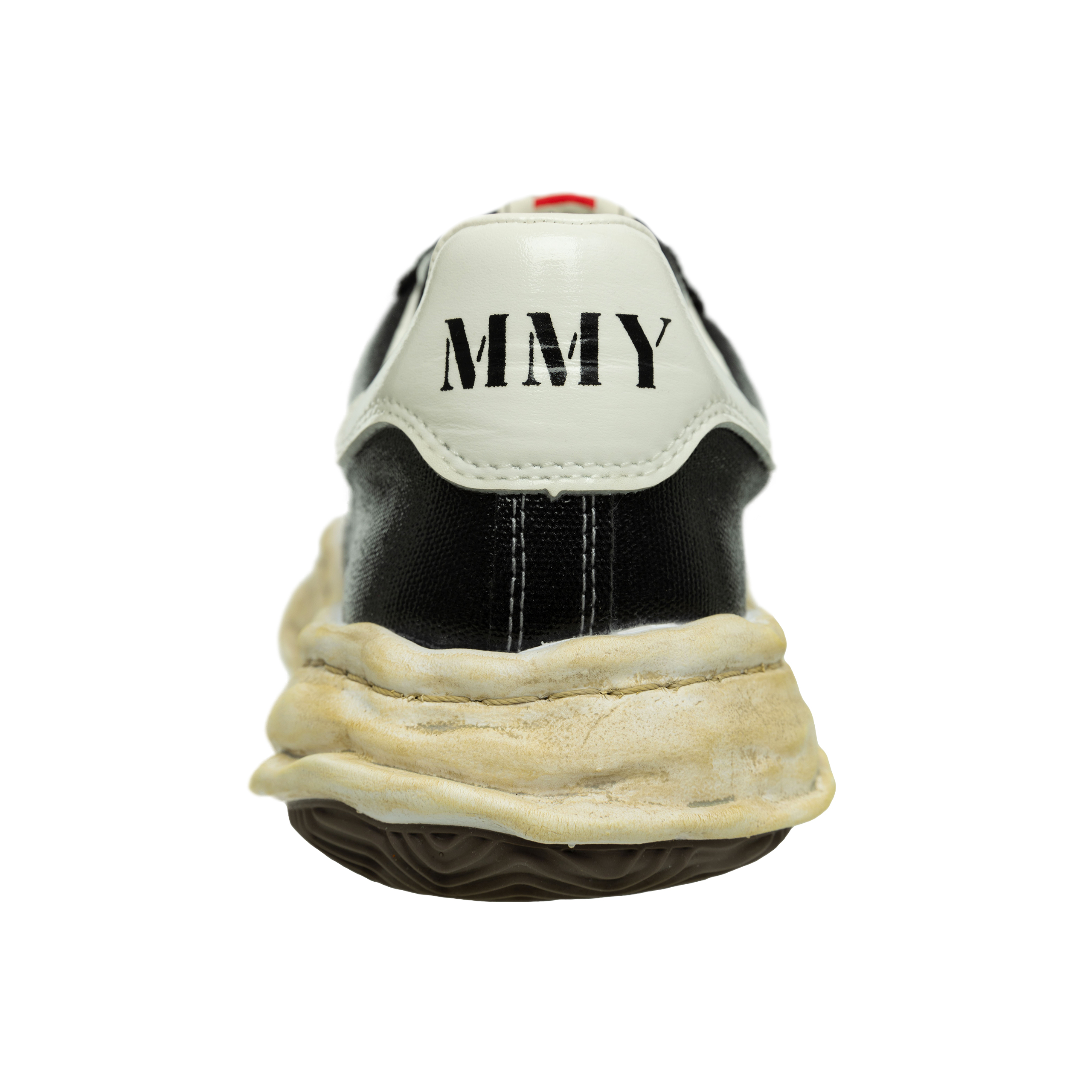 Miharayasuhiro Blakey Og Sole Silicon Coating Sneakers In Black