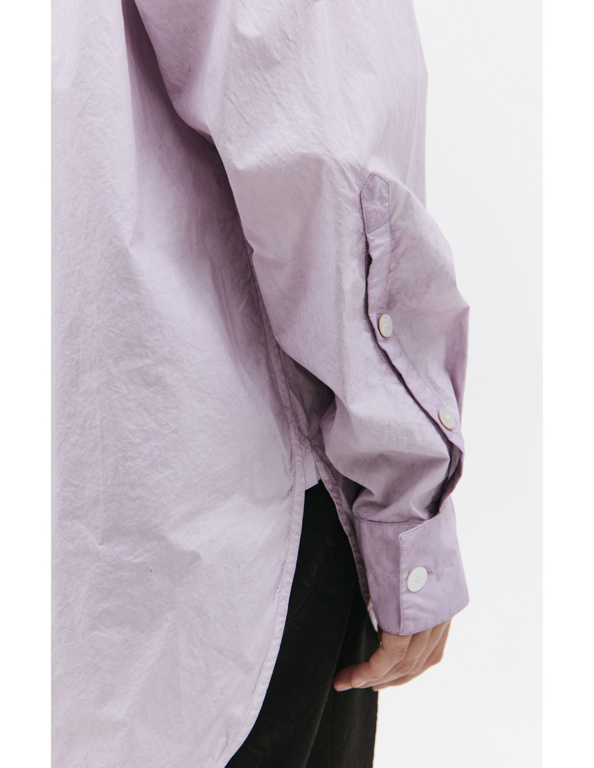 Shop Quira Oversized Shirt In Light Purple