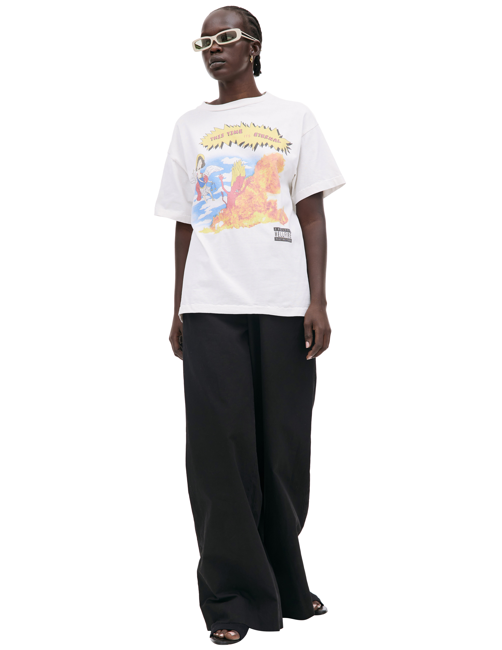 Saint Michael 'Time is ETERNAL' printed t-shirt