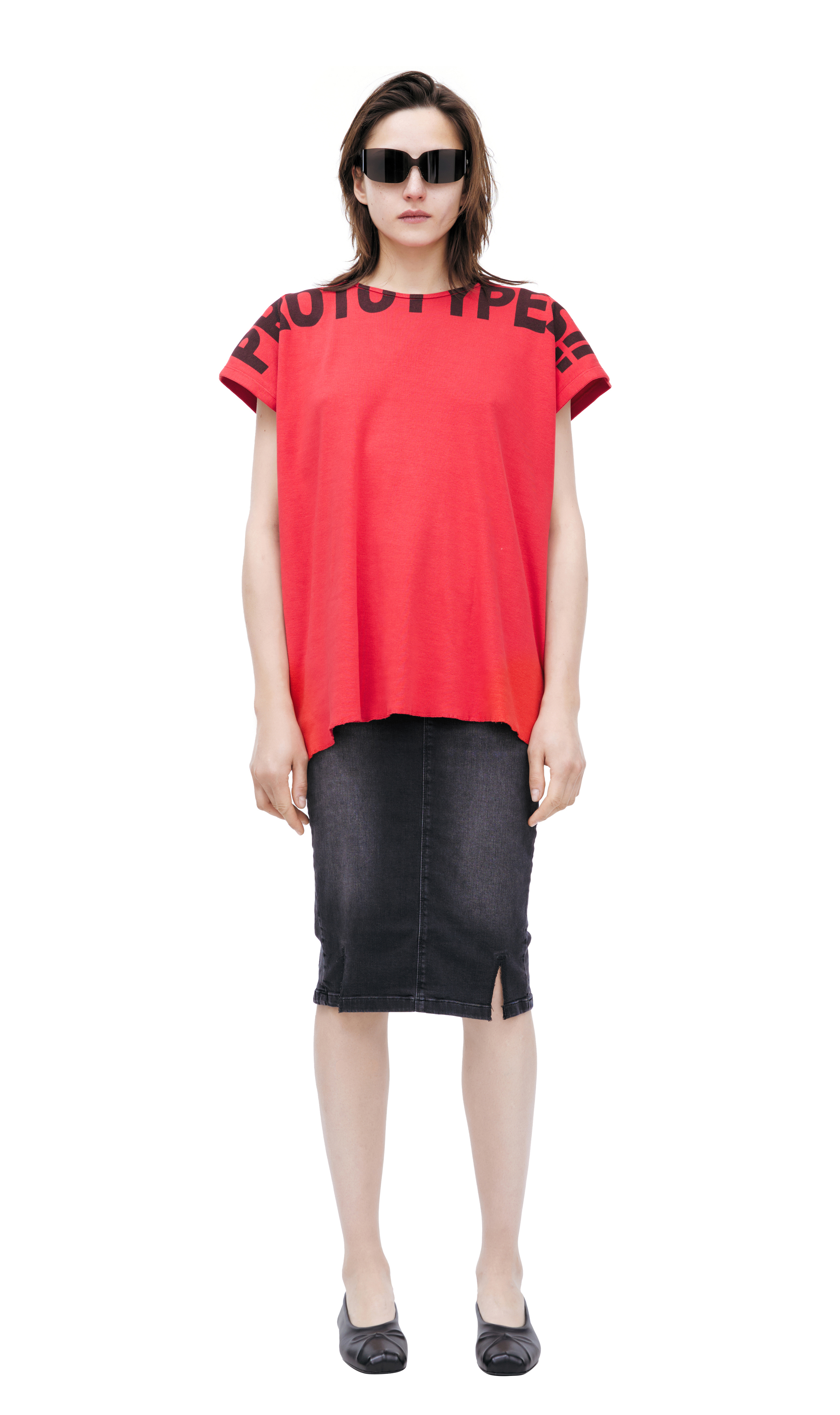 Prototypes Logo Printed T-shirt In Red