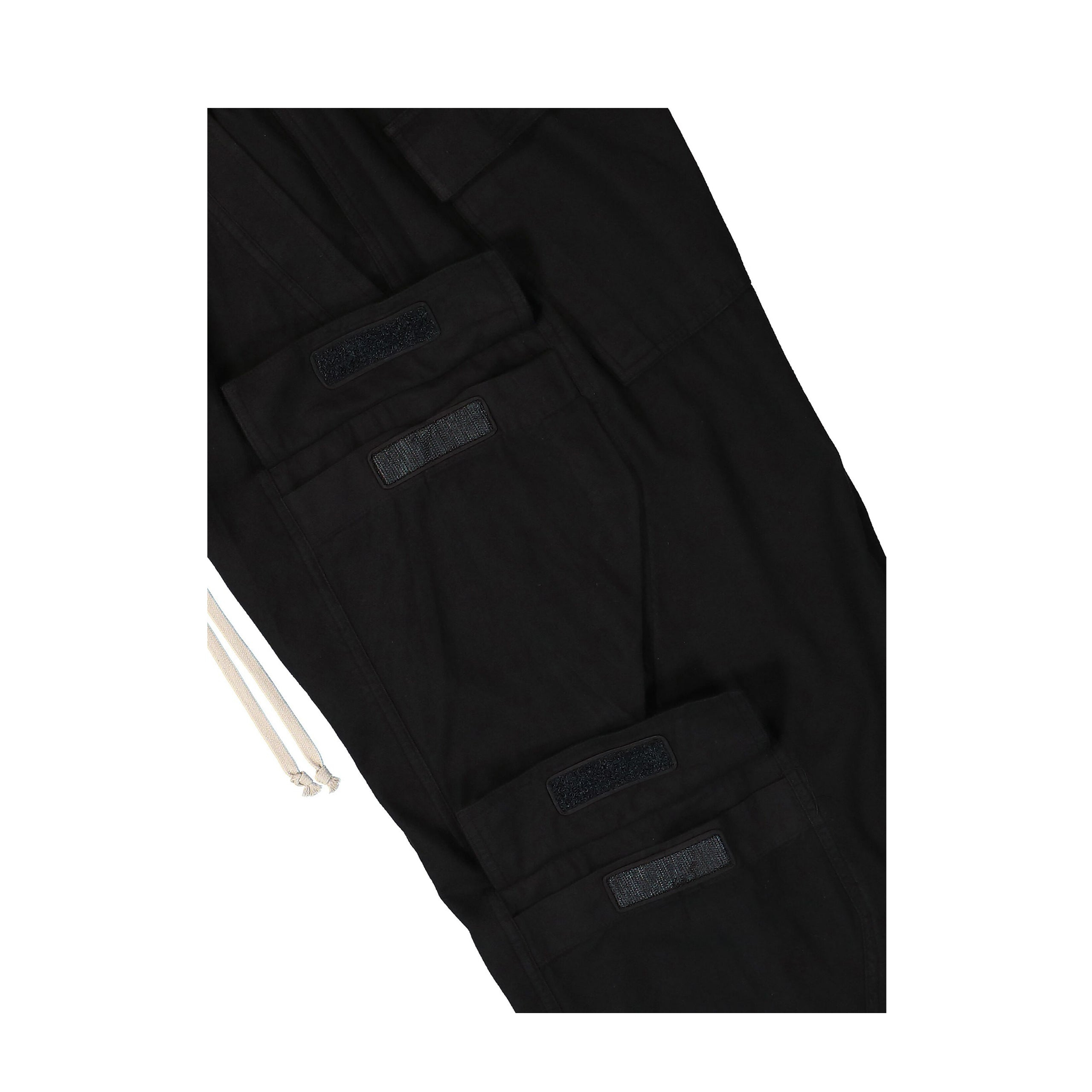 Rick Owens Drkshdw Jumbo Belas Double Cargo Pants In Black