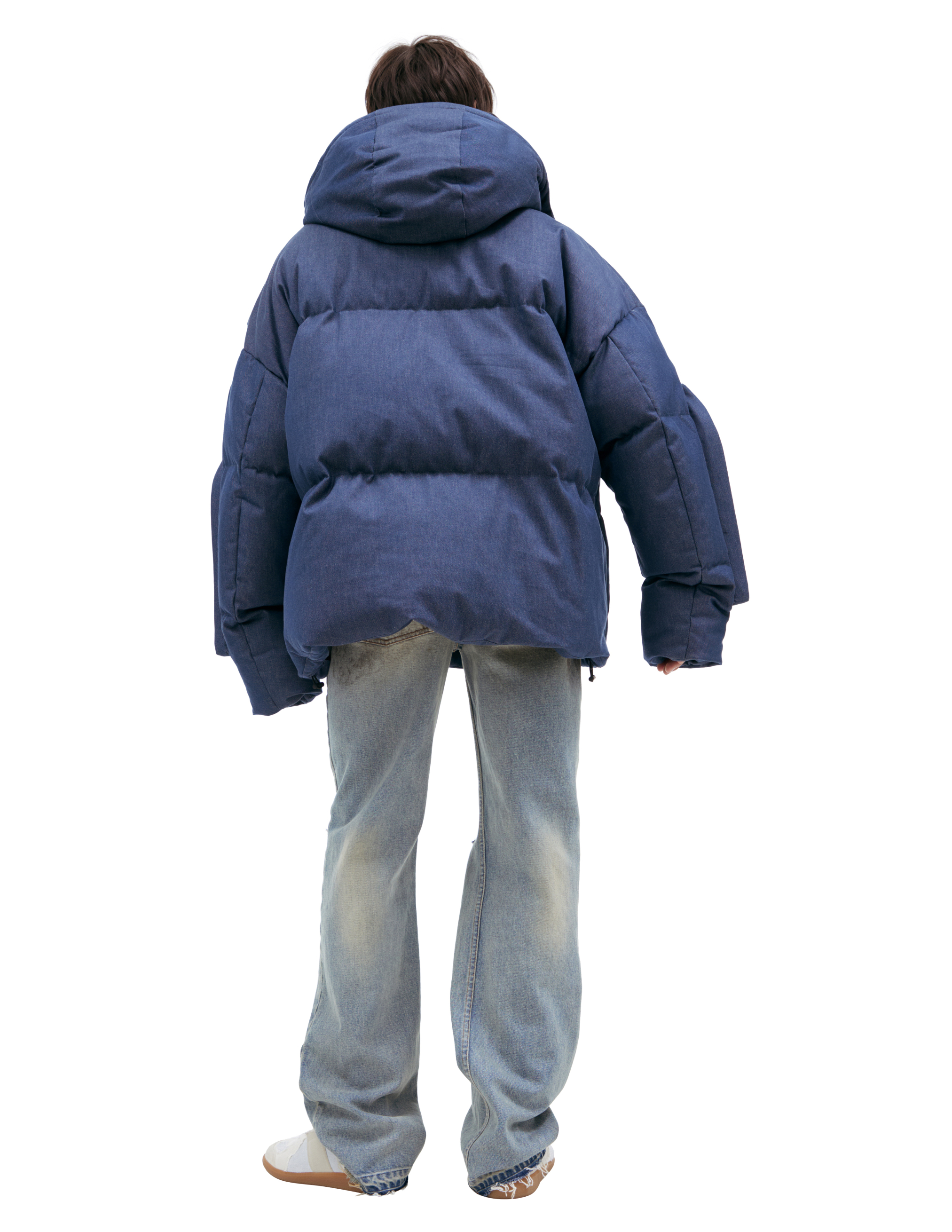 Who Decides War Jacket With Patches In Blue