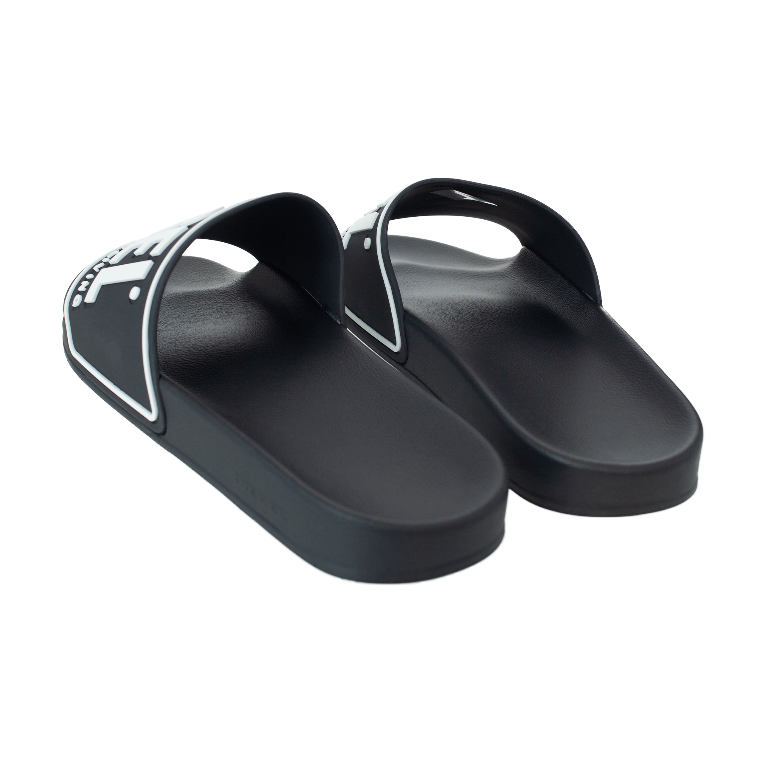 Shop Diesel Sa-mayemi Cc Slippers In Black