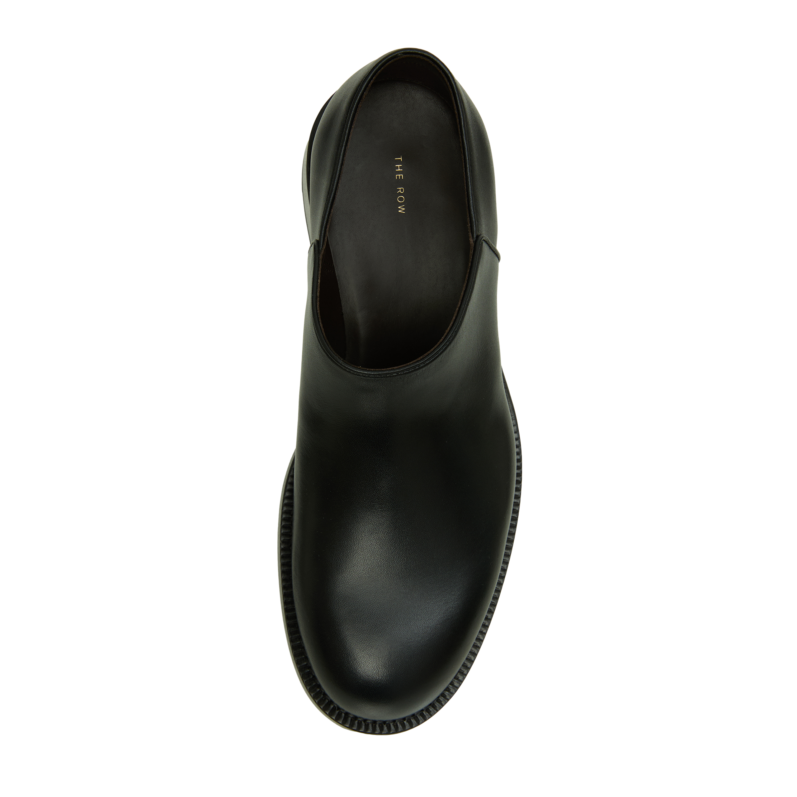 Buy The Row women black nobilis leather boots for $2,355