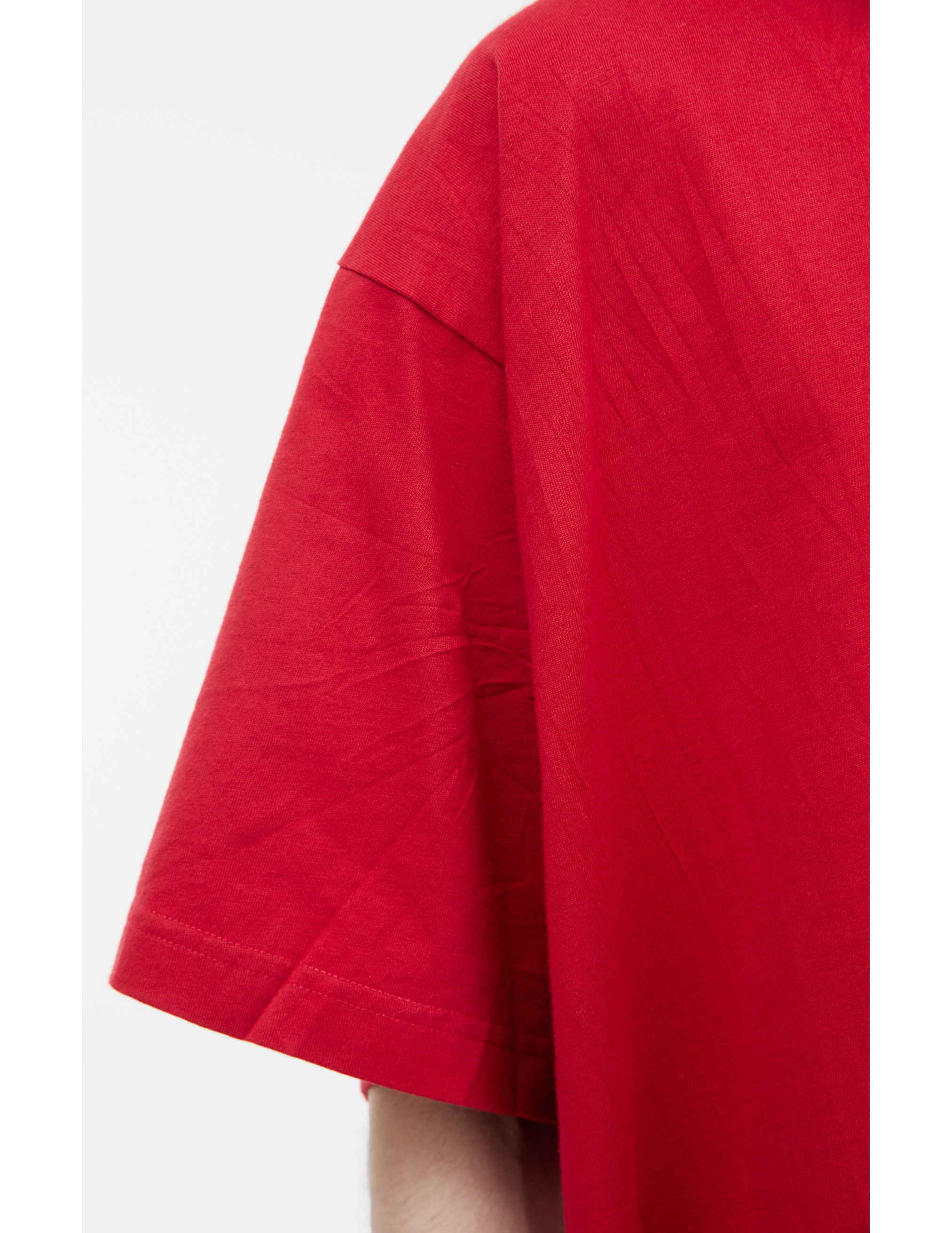 Balenciaga Red Oversize T-shirt In Red