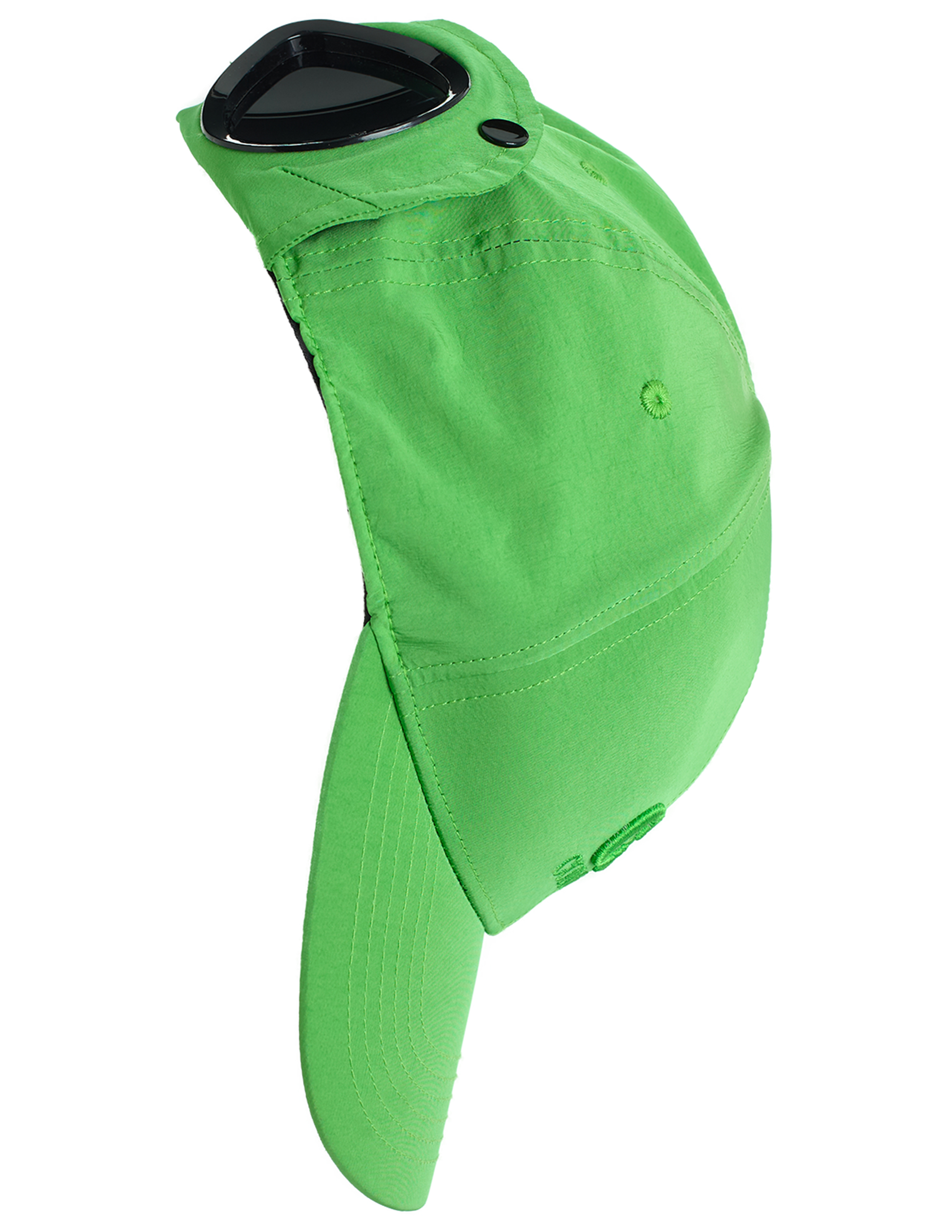 C.p. Company Cap With Glasses In Green