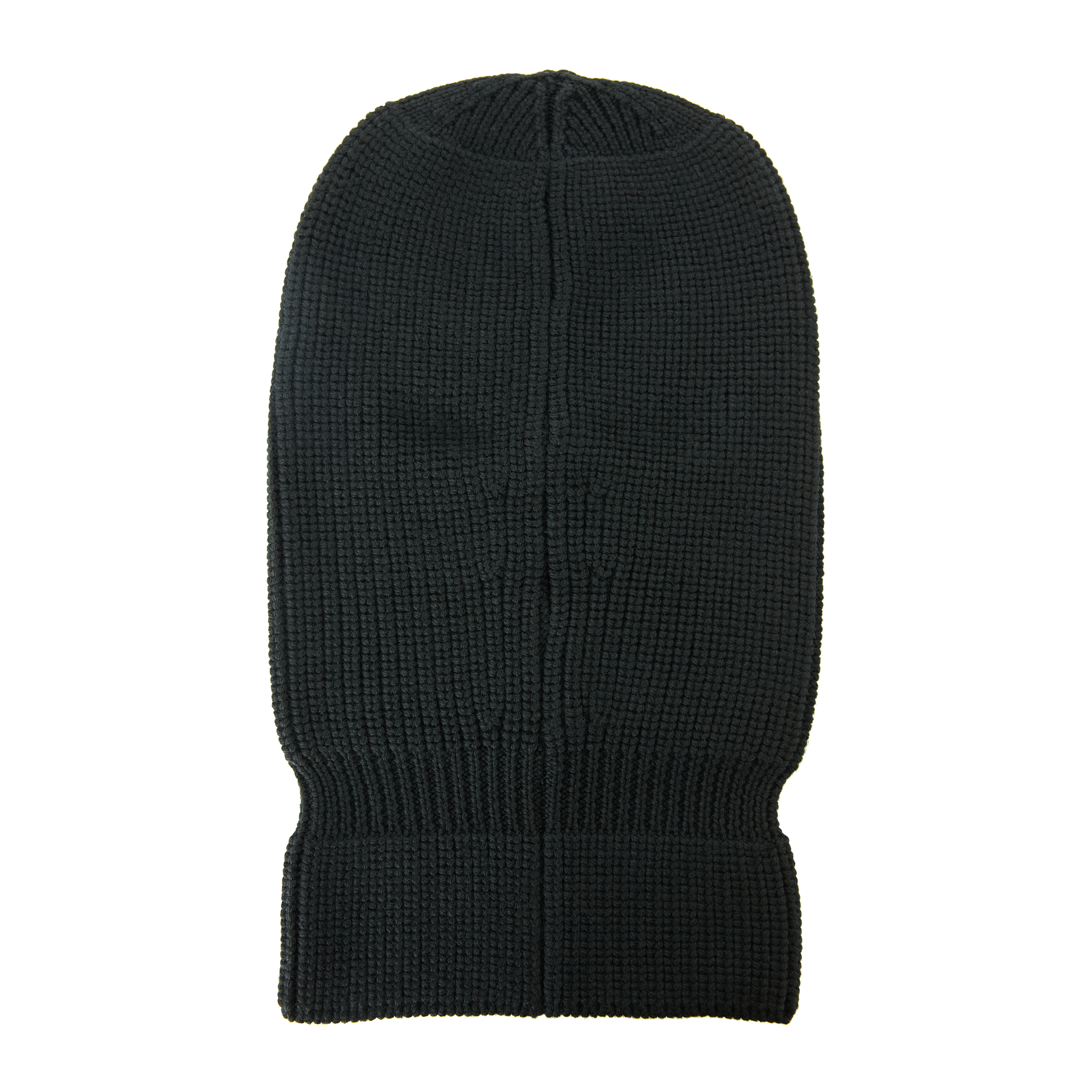Buy VETEMENTS men black logo wool balaclava for $501 online