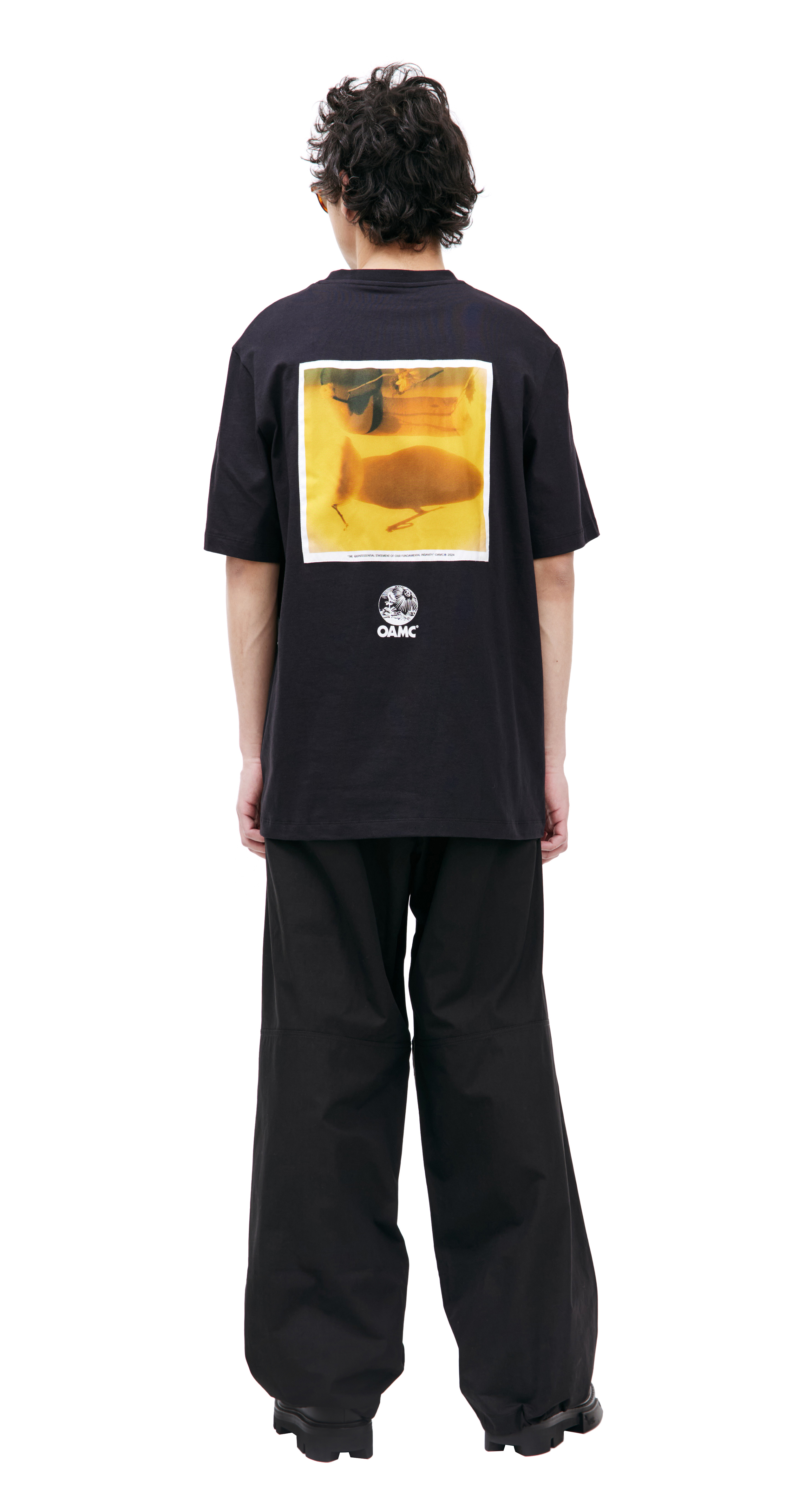 Tシャツ・カットソー OAMC TOP (24E28OAJ19COT00914 001) Tシャツ | OAMC