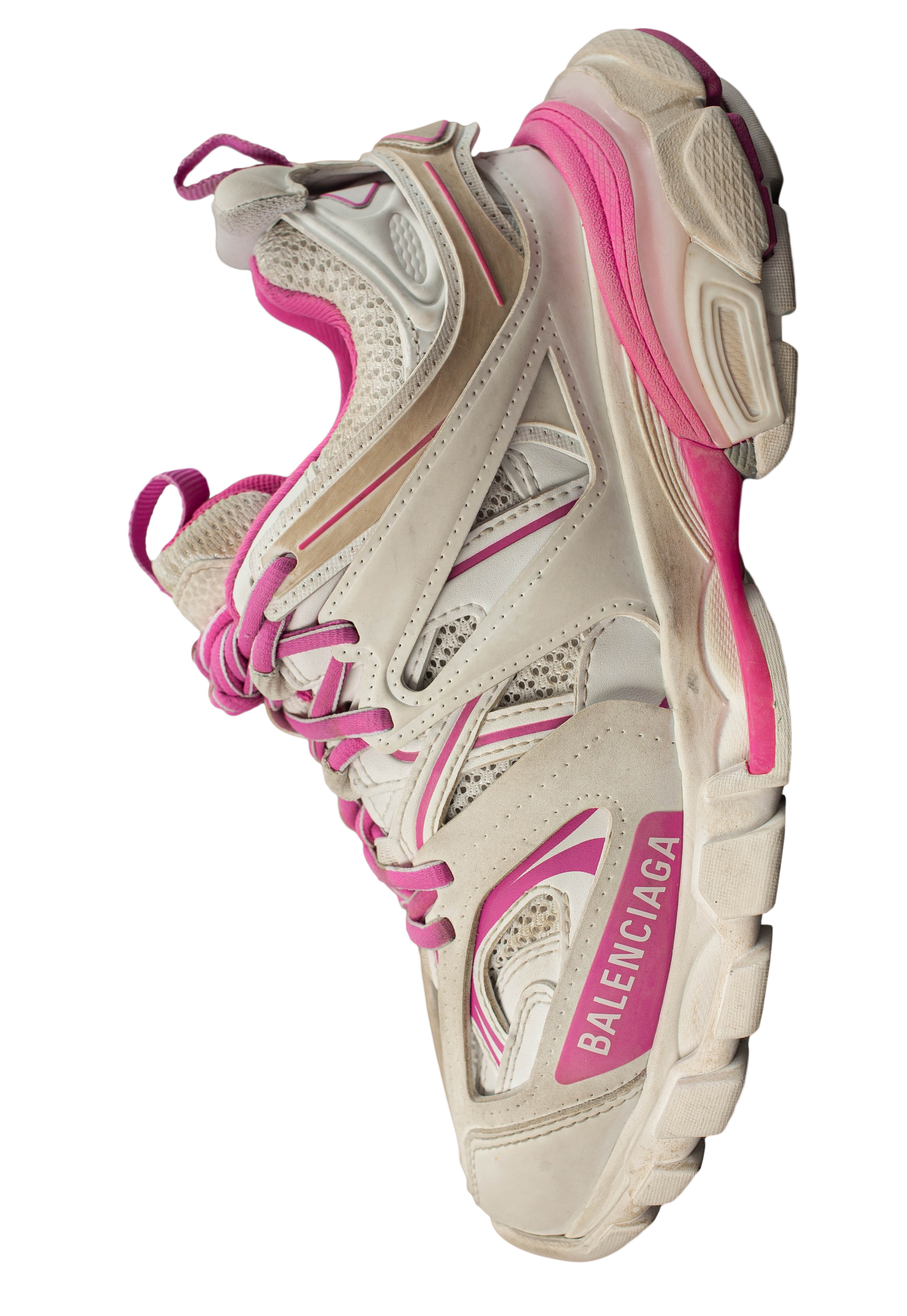 Balenciaga Mesh Track Trainer - Pink