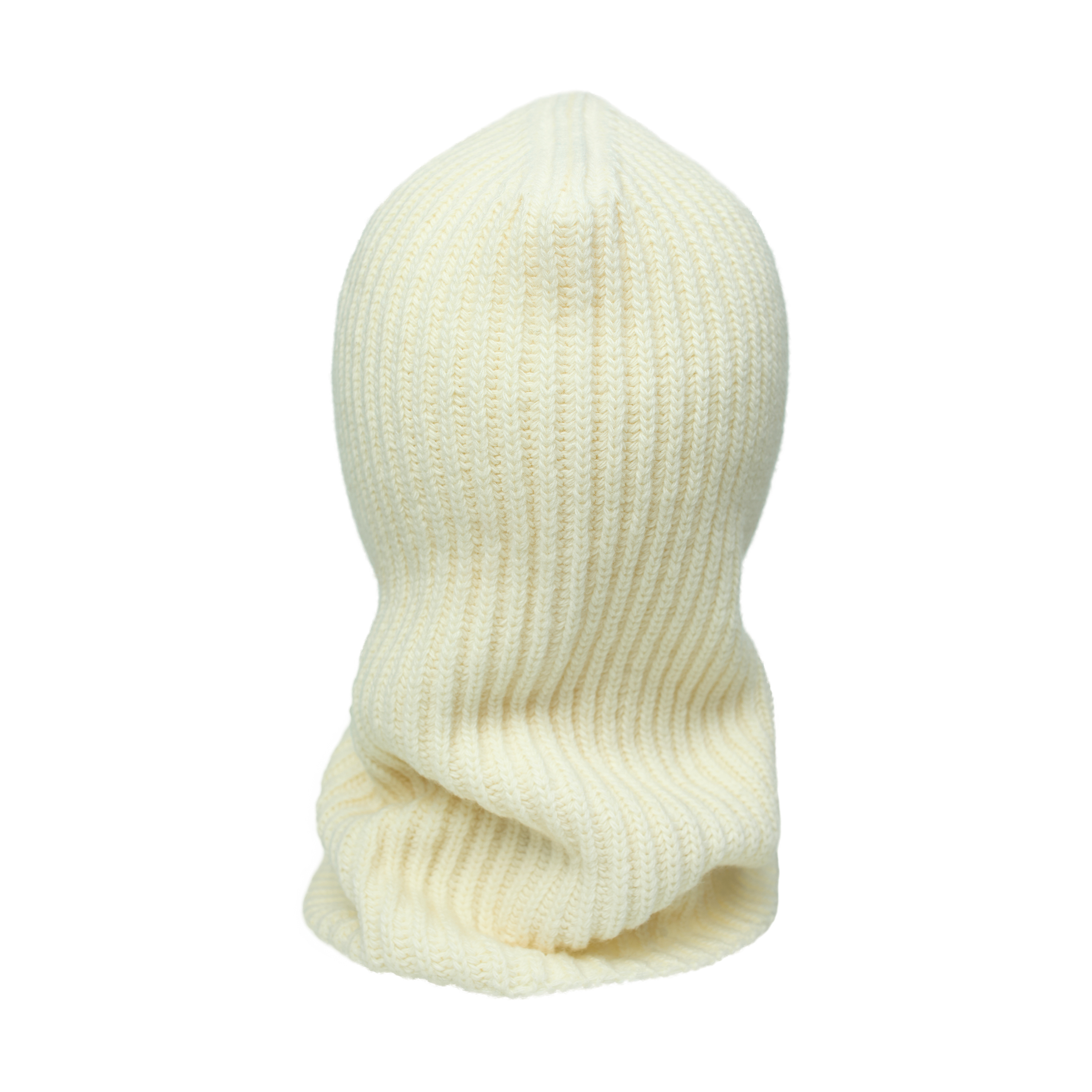 JIL SANDER KNITTED WOOL BONNET