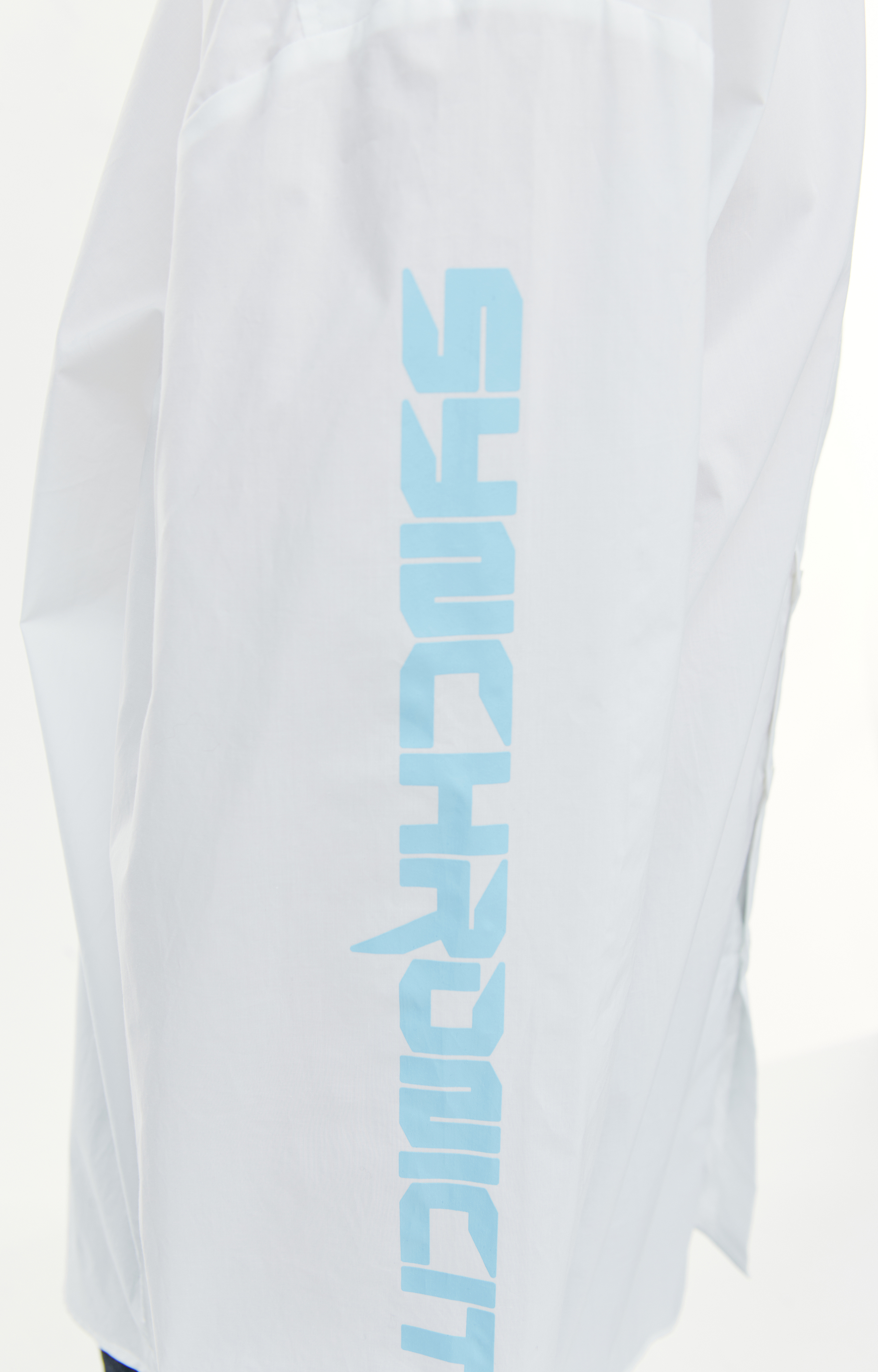 Buy Raf Simons men white logo shirt with hood for $816 Buy Raf Simons men white logo shirt with hood for $816
