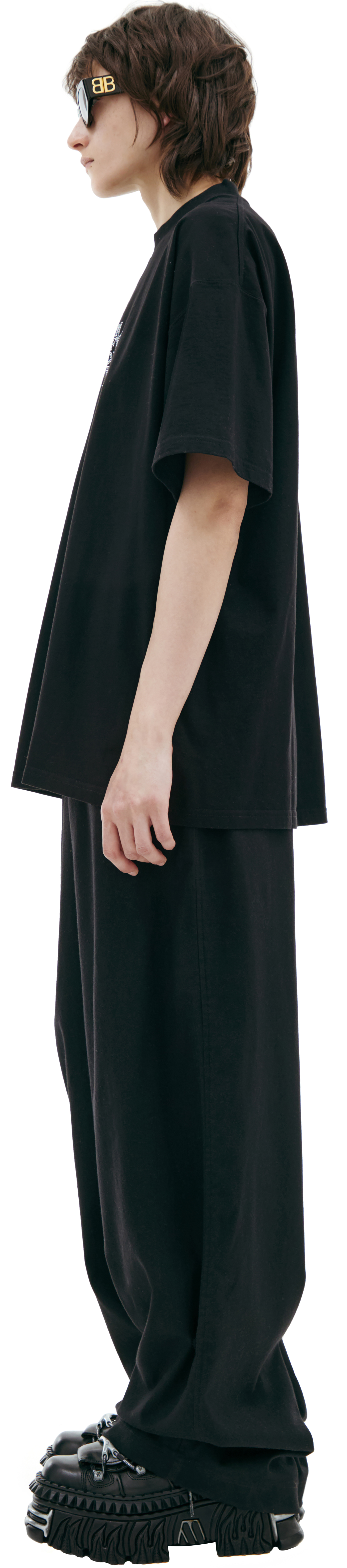 Buy VETEMENTS women black 'i'm perfect you' t-shirt for $358