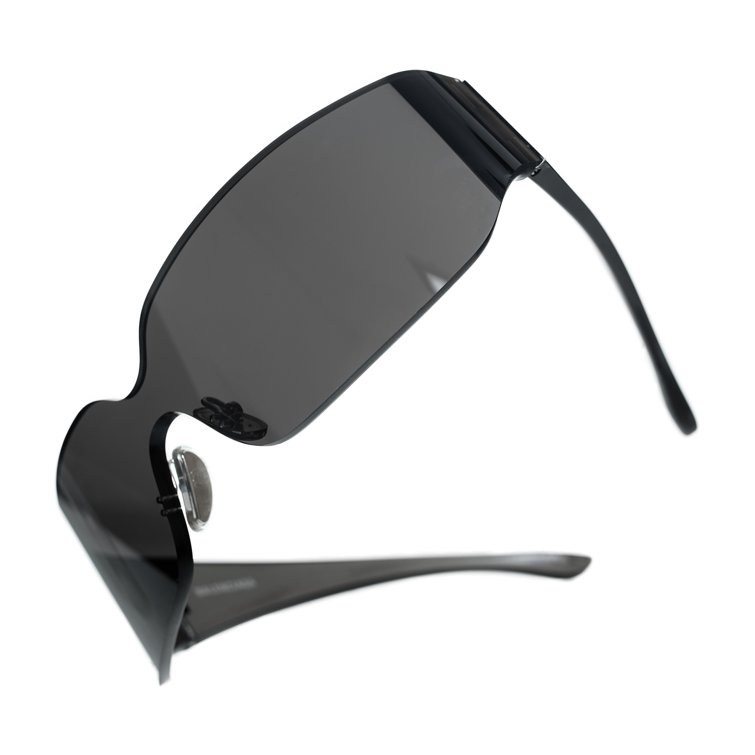 Balenciaga Mono Square Sunglasses In Black