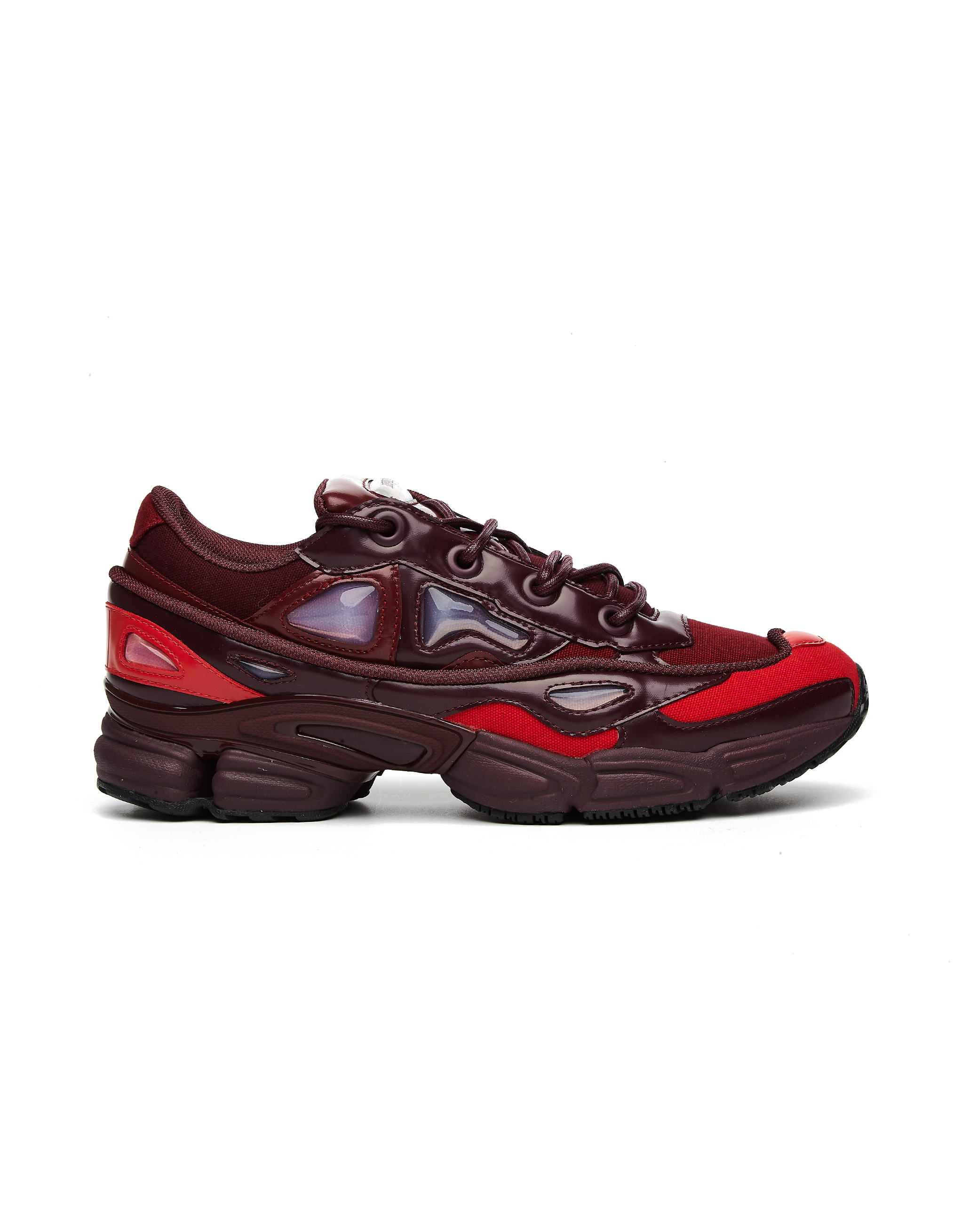 Buy Raf Simons women burgundy ozweego iii sneakers for €228 online