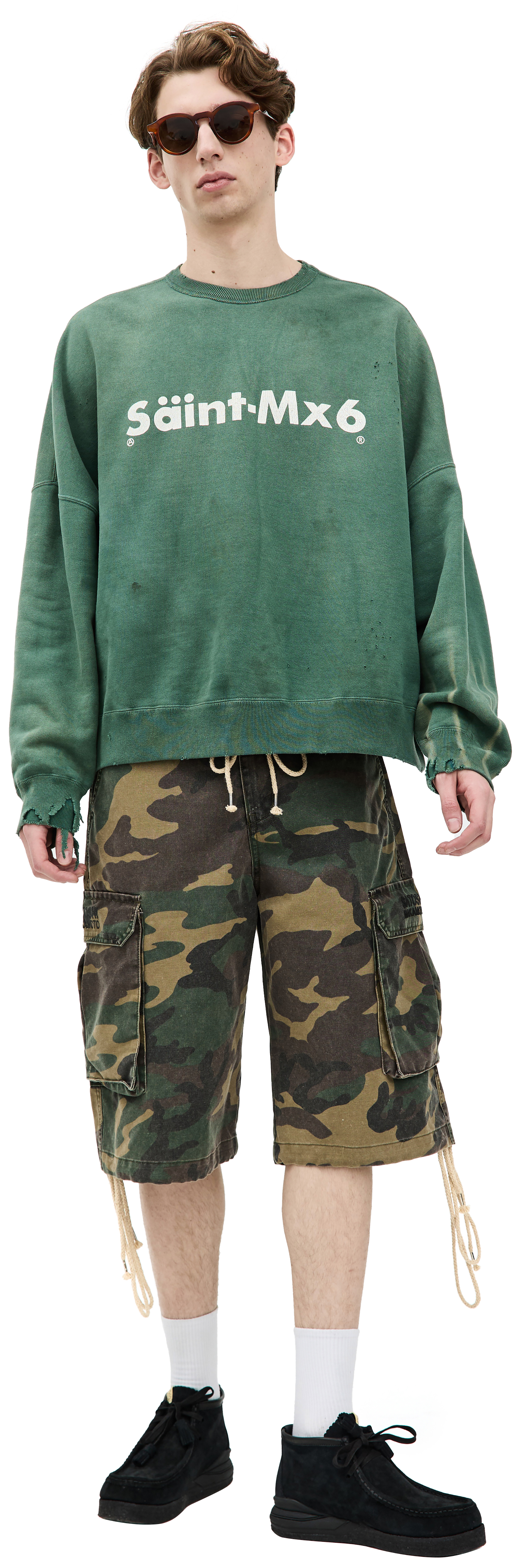 Tシャツ・カットソー SAINT MXXXXXX Men Sweater HSMA230000021 Green gzbzu95w13hzx1twt5vie79fdadagd