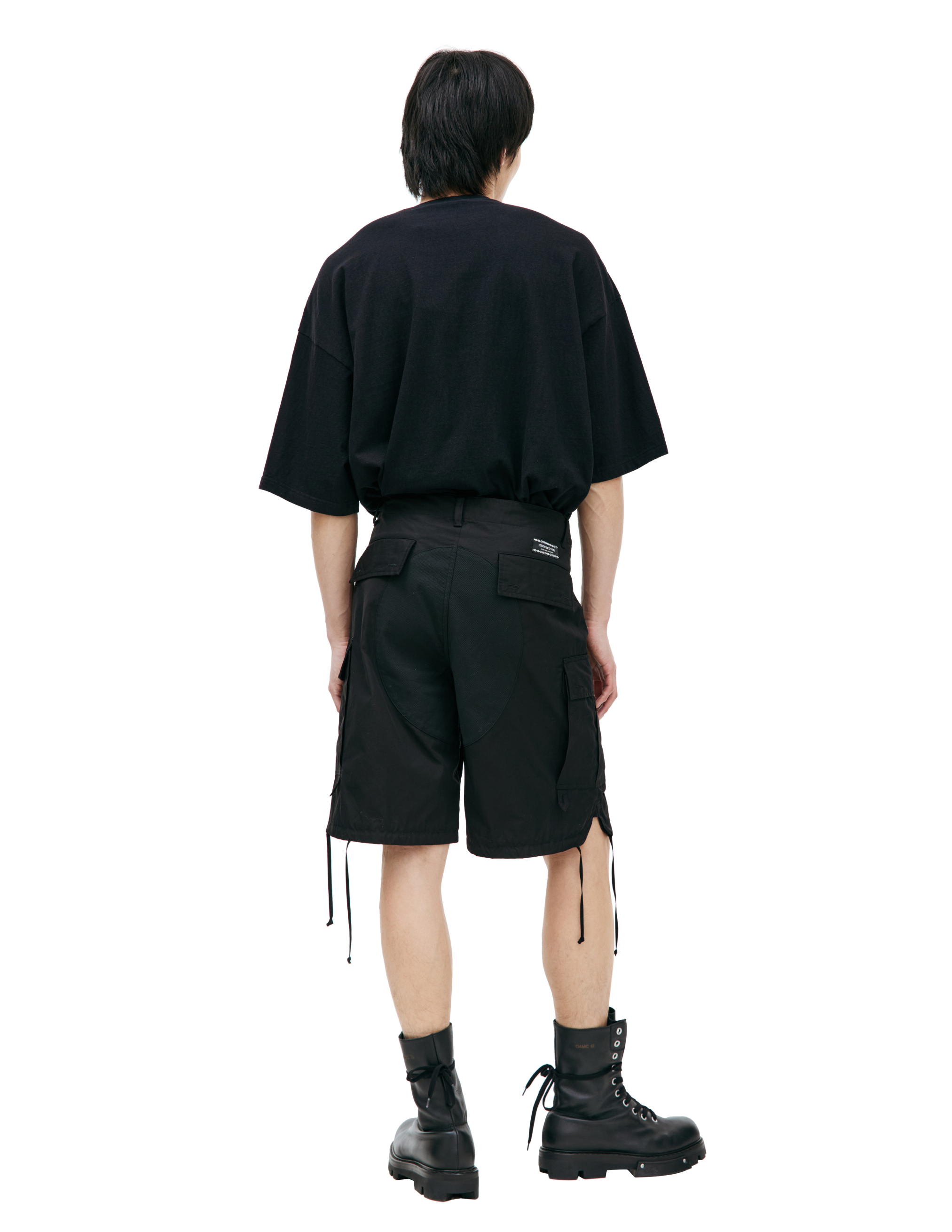 Shop Undercover Black Cargo Shorts