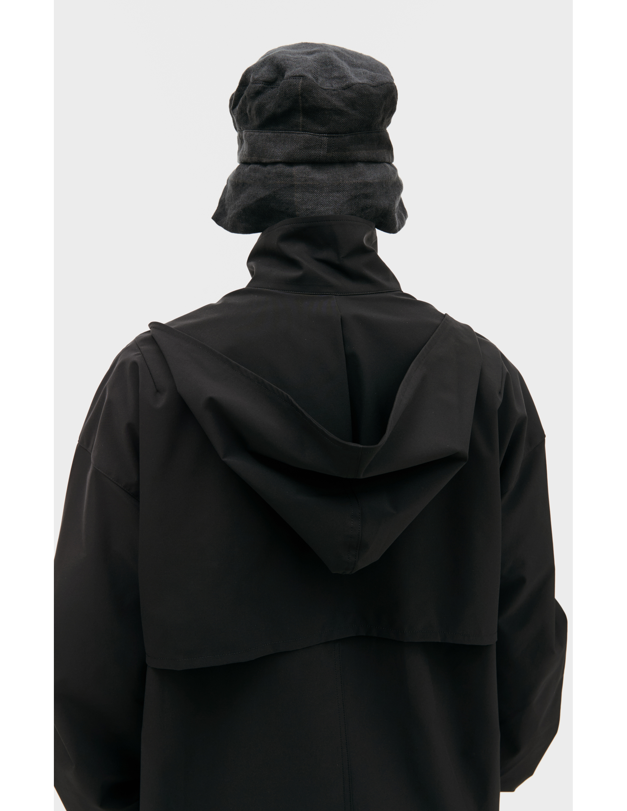 Shop The Viridi-anne Water-repellent Hooded Jacket In Black