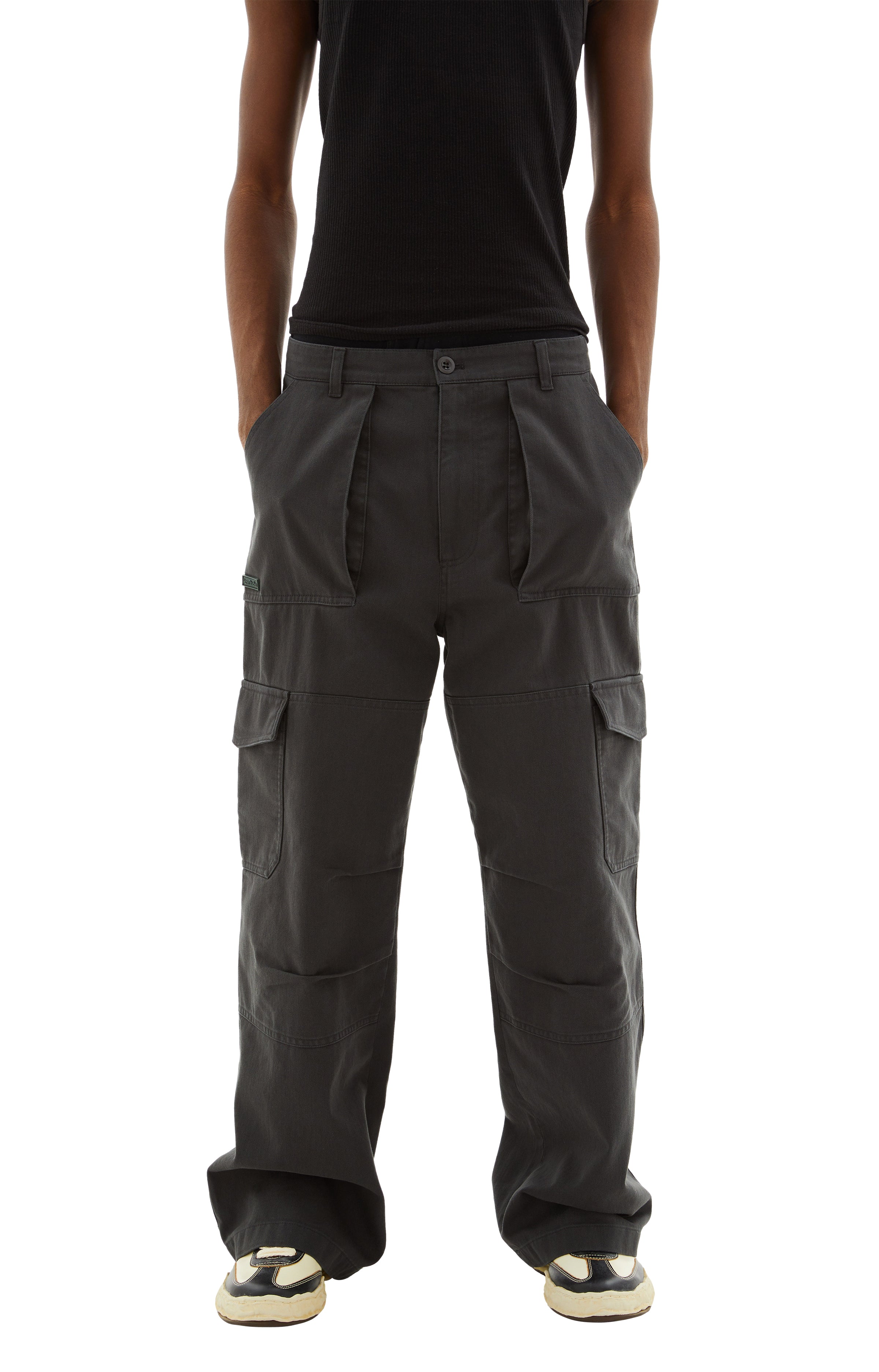 Buy Acne Studios men twill cargo pants for $370 online on