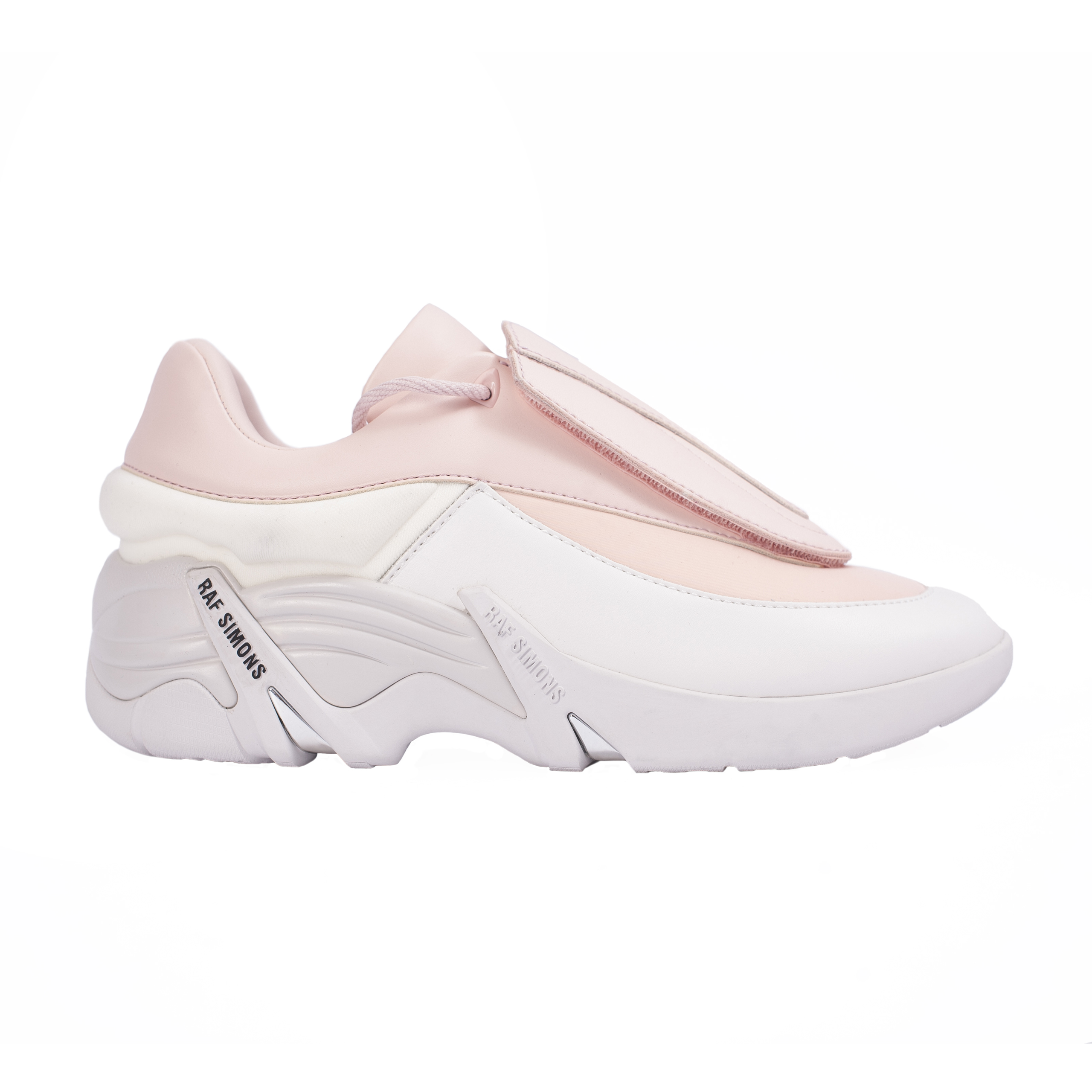 Raf simons clearance pink sneakers