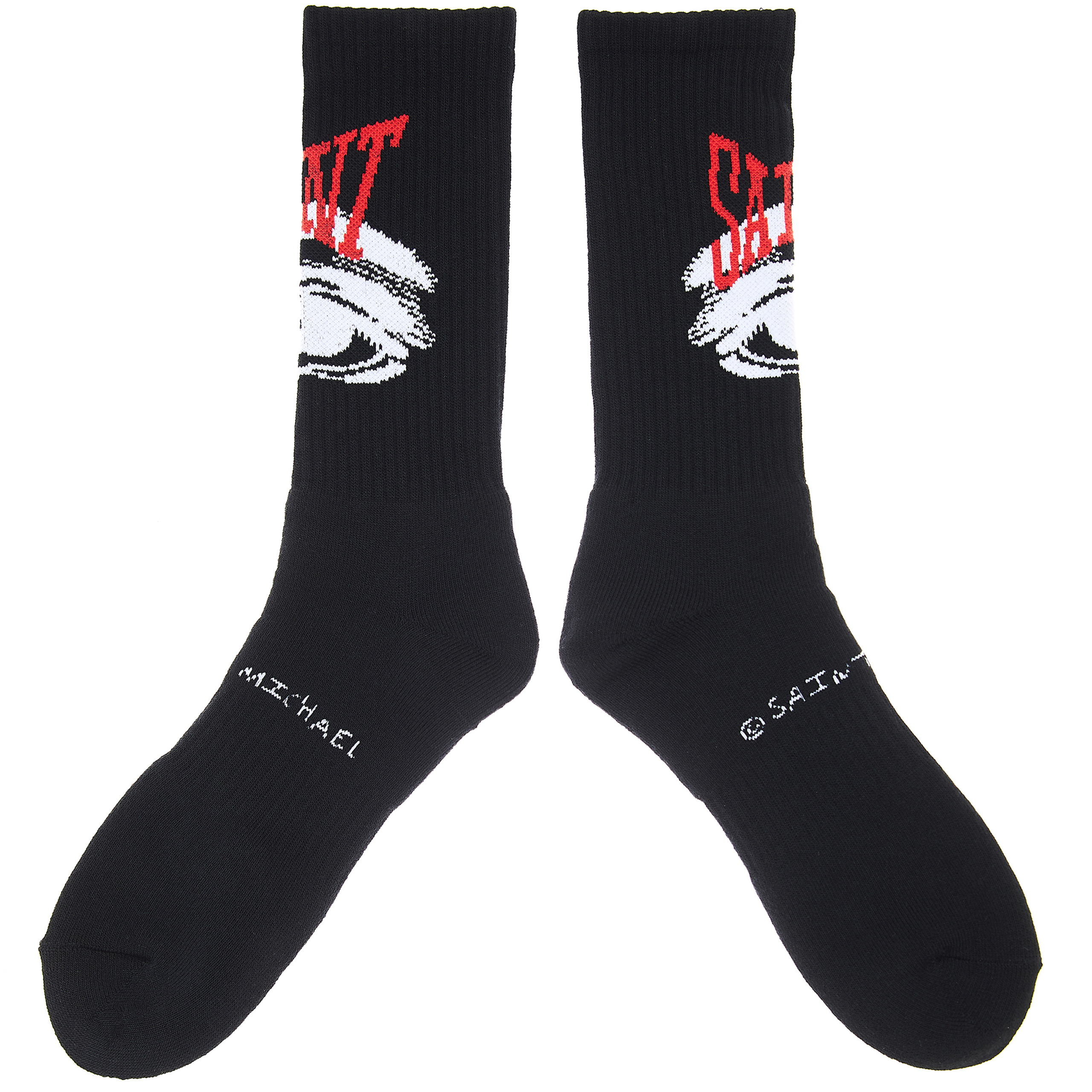 STM X WS SOCKS / WHITE saint michael - レッグウェア