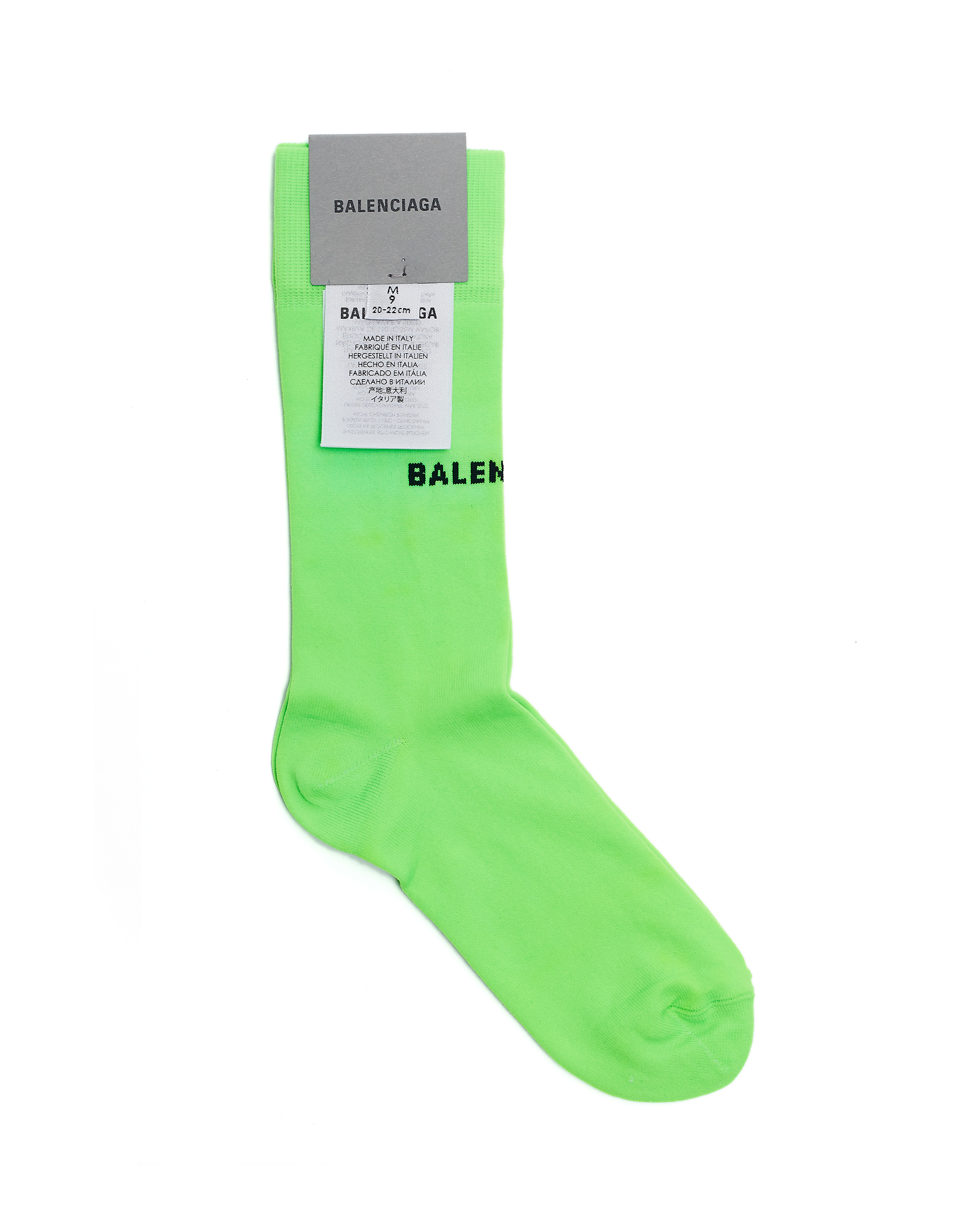 Balenciaga socks green hotsell